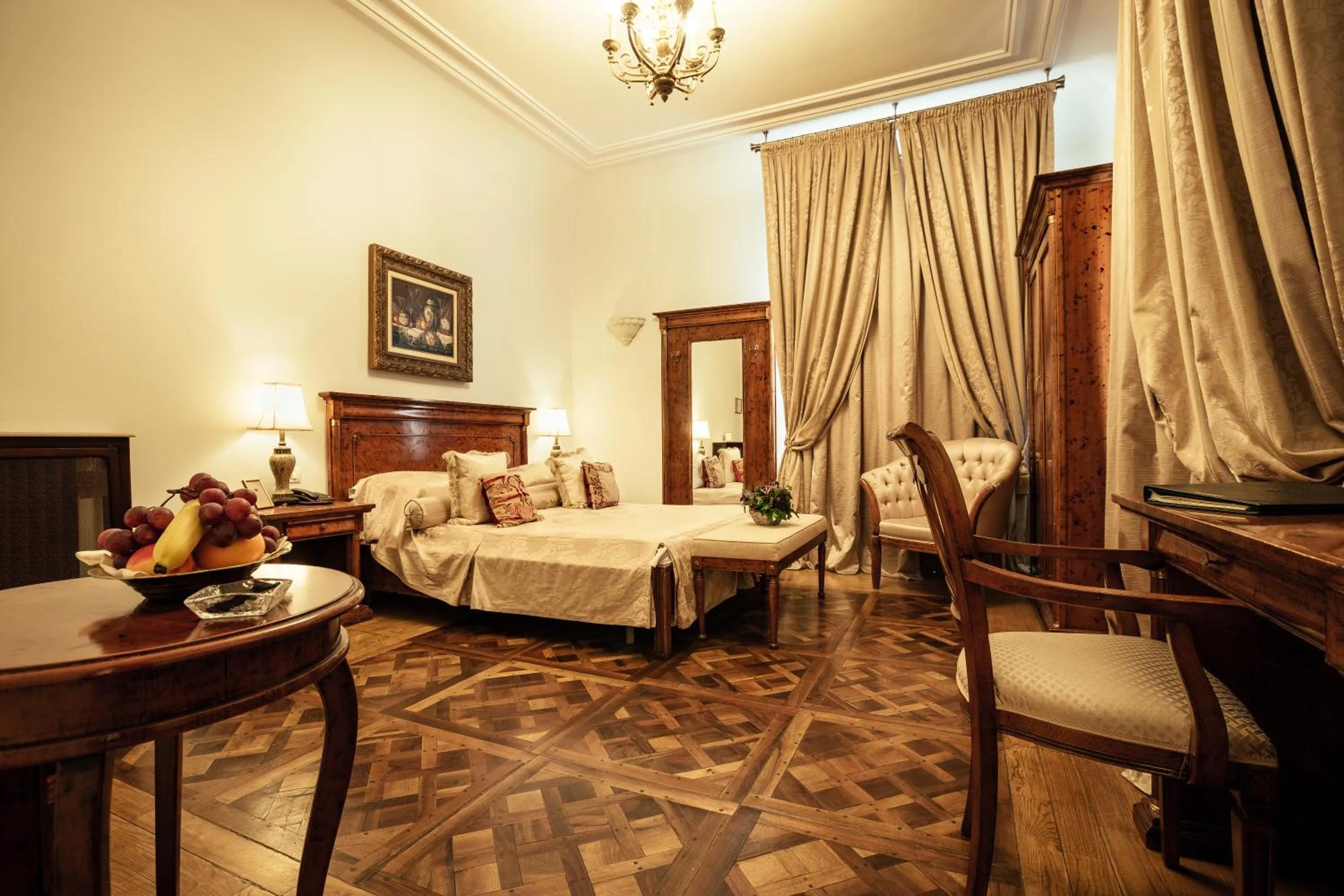 Bed in Scala Boutique-Hotel