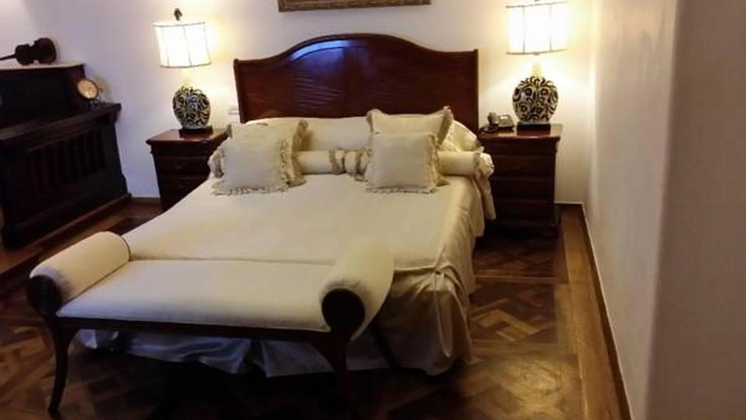 Bed in Scala Boutique-Hotel
