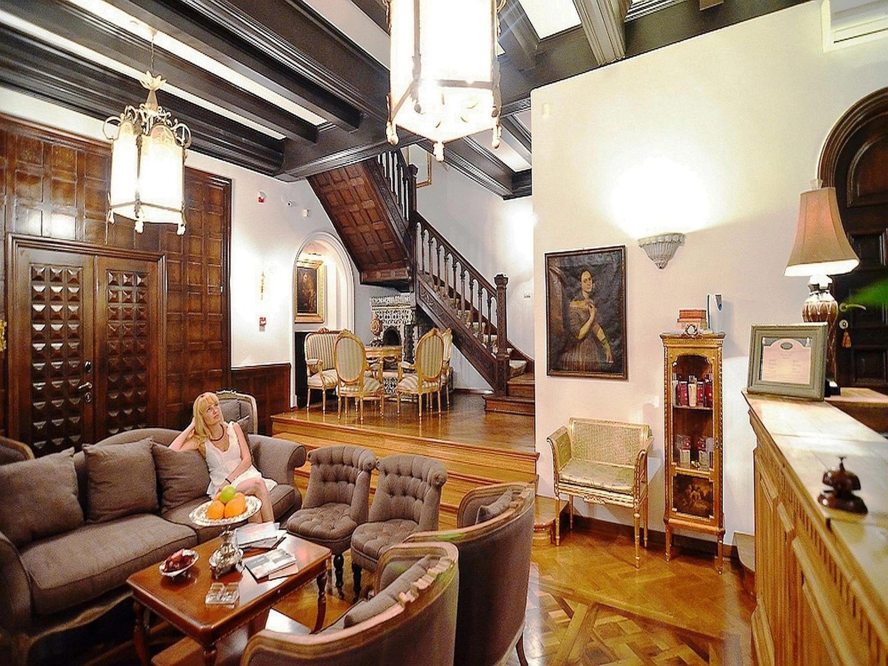 Lobby or reception in Scala Boutique-Hotel