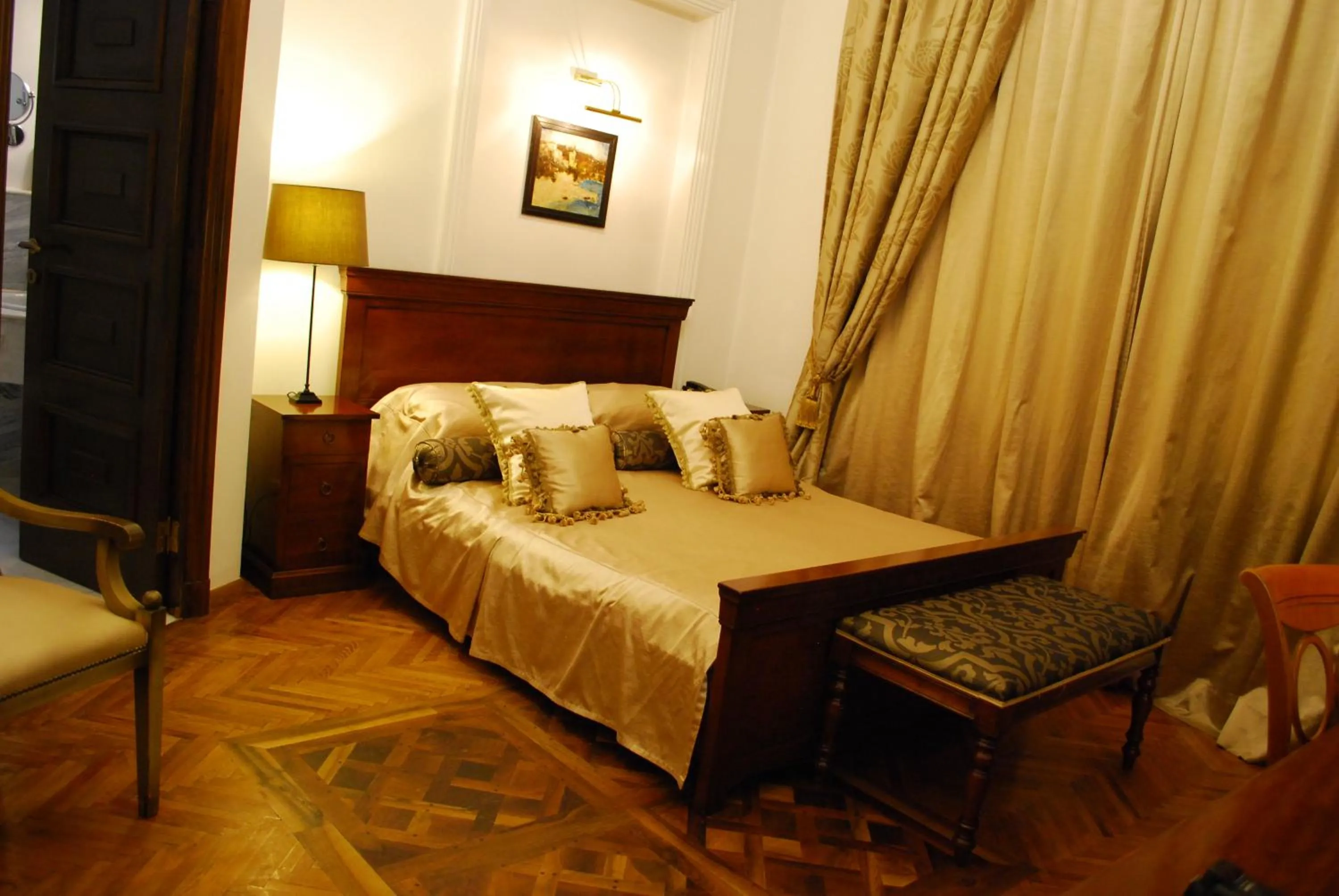 Bed in Scala Boutique-Hotel