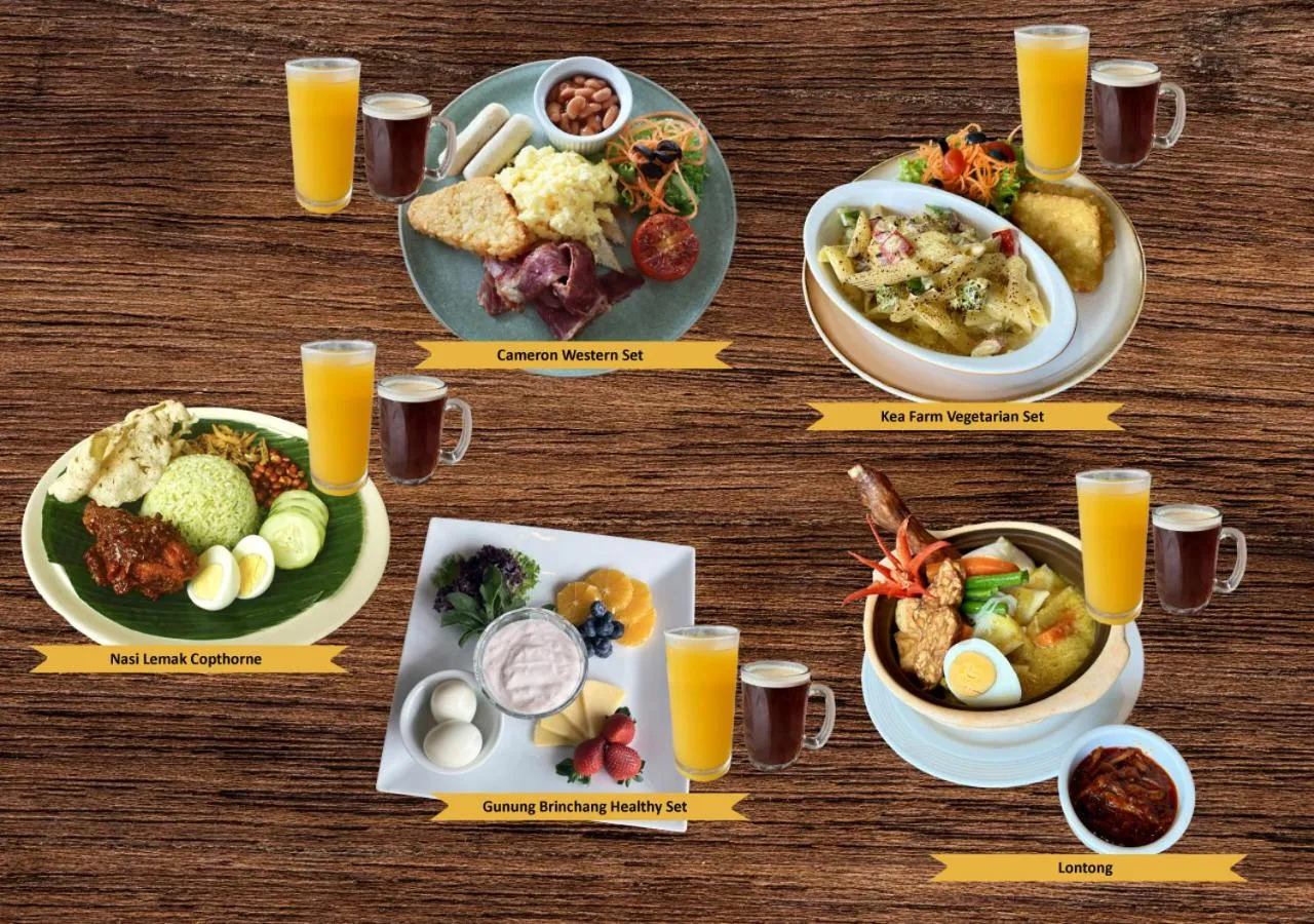 Breakfast in Copthorne Hotel Cameron Highlands