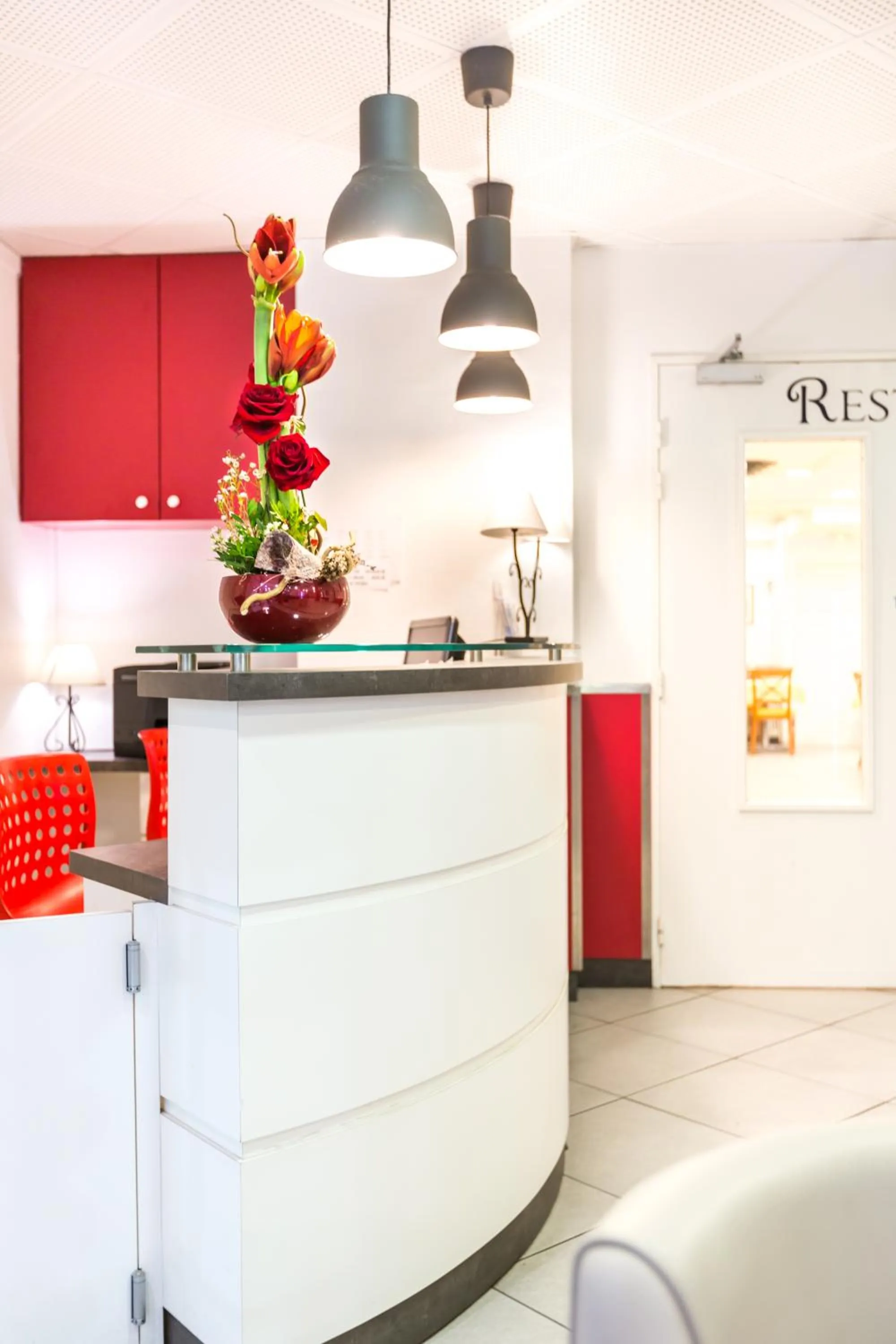 Lobby or reception in Hôtel Notre Dame de France