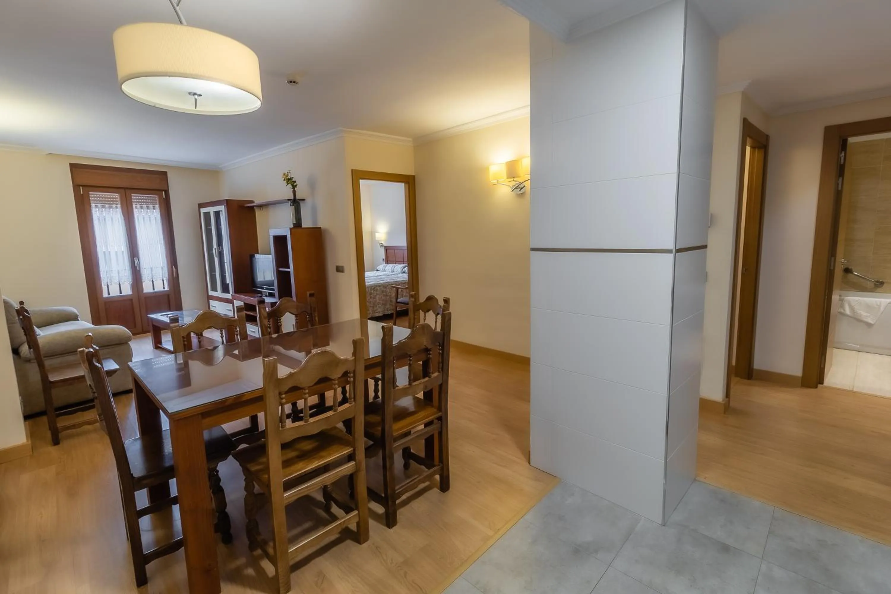 Seating area in Hotel Santo Domingo de Silos