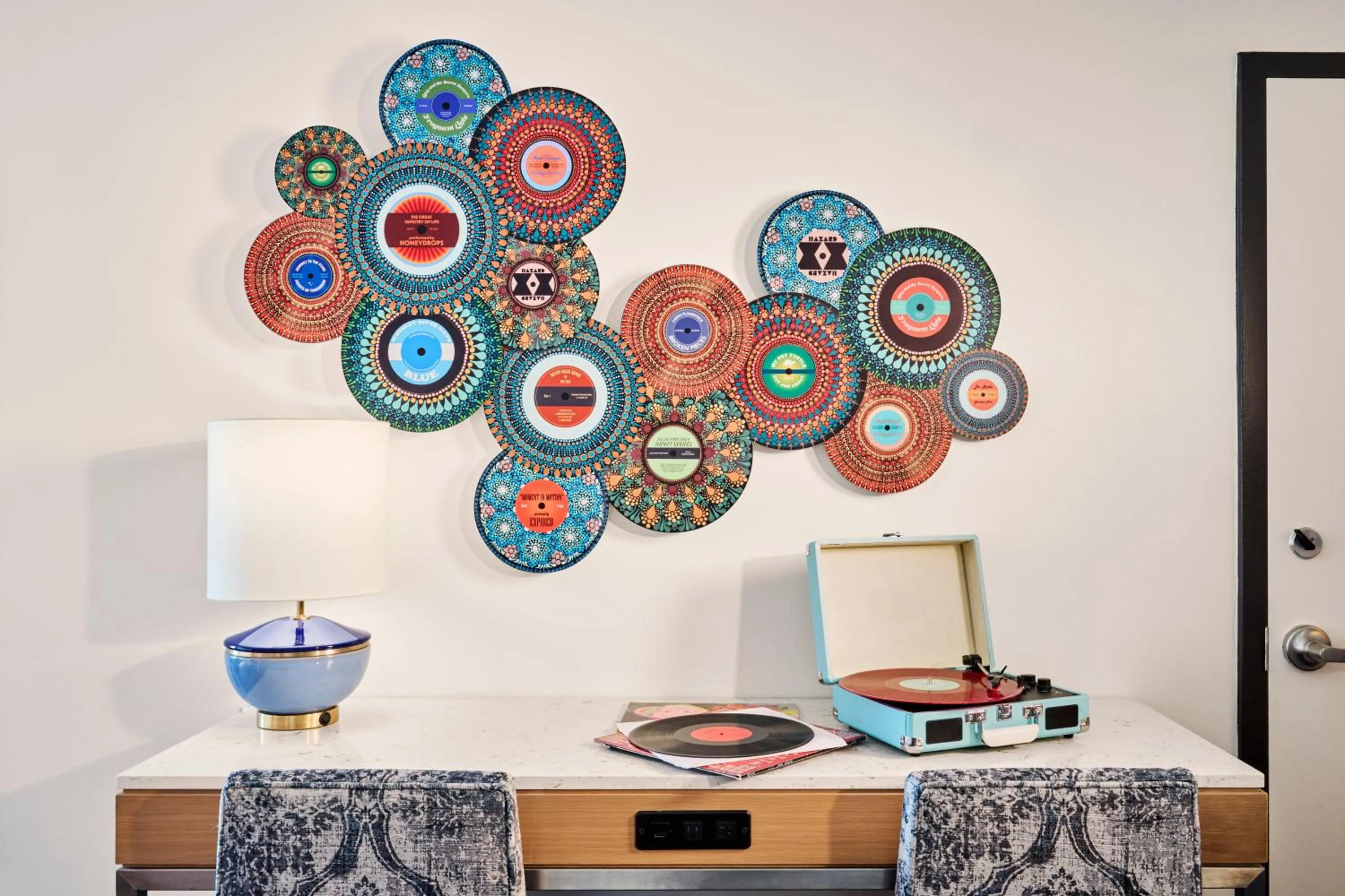 Bedroom in Universal's Hard Rock Hotel®