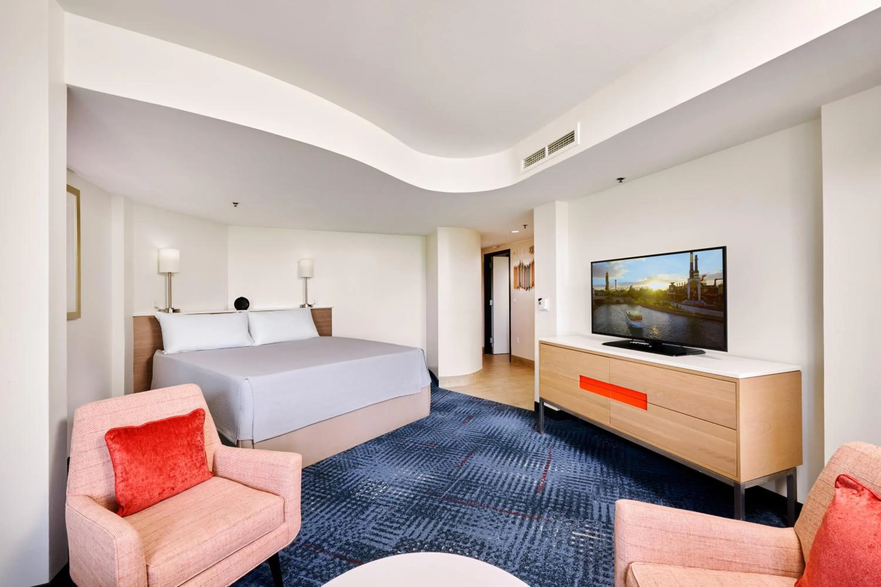 Bedroom, Bed in Universal's Hard Rock Hotel®