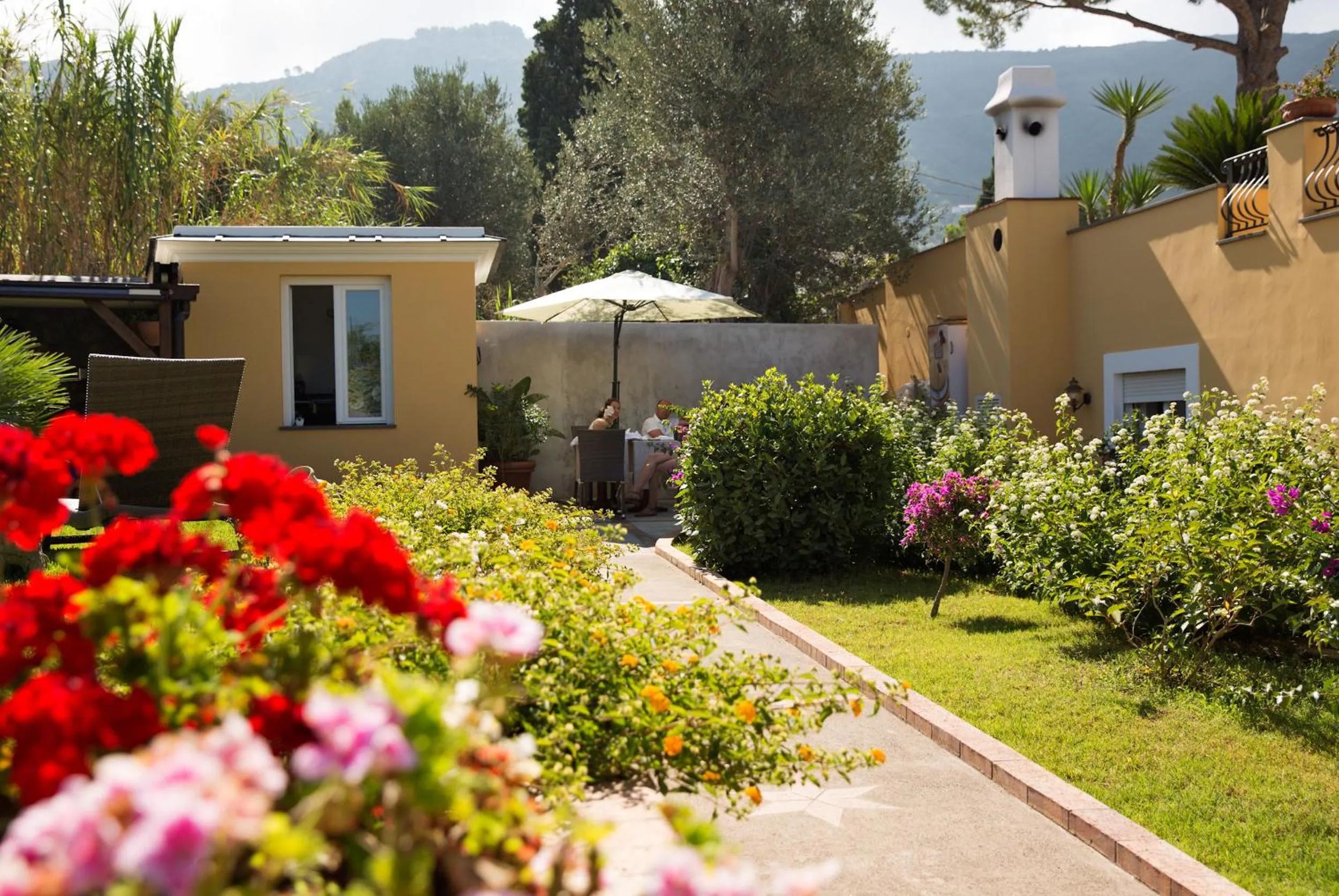 Garden in Hotel Villa Ceselle