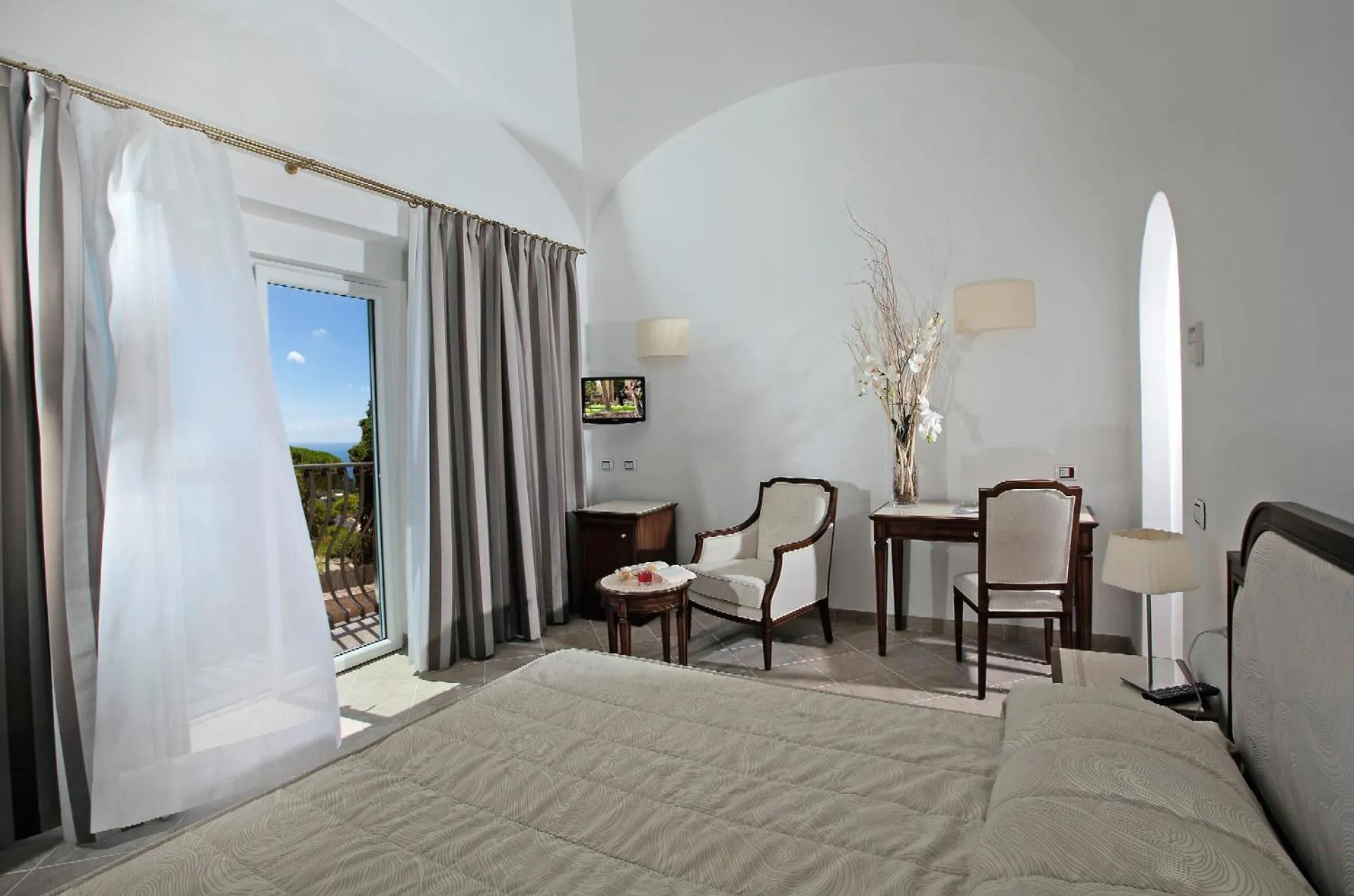 Bed in Hotel Villa Ceselle