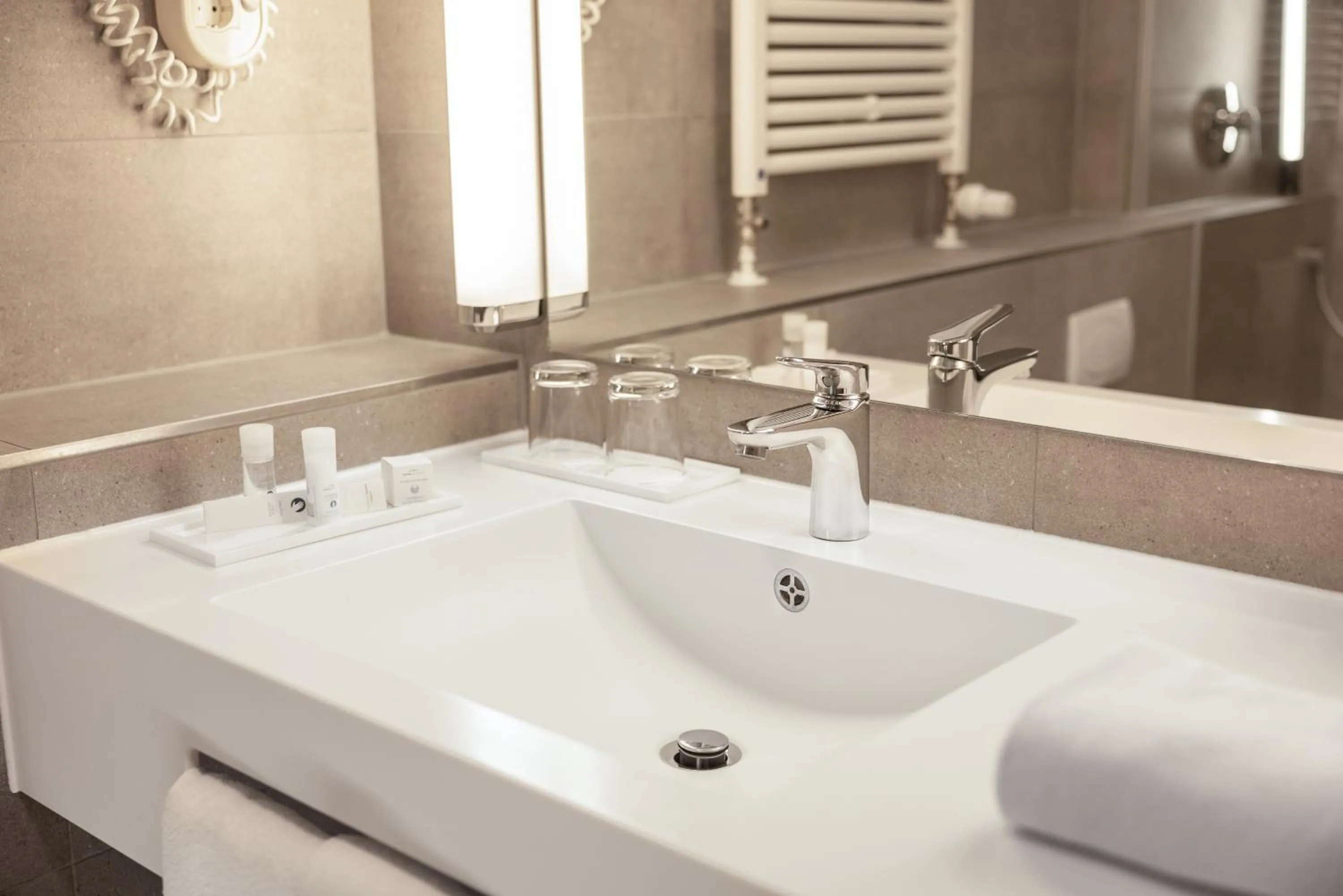 Bathroom in Landhotel Endhart