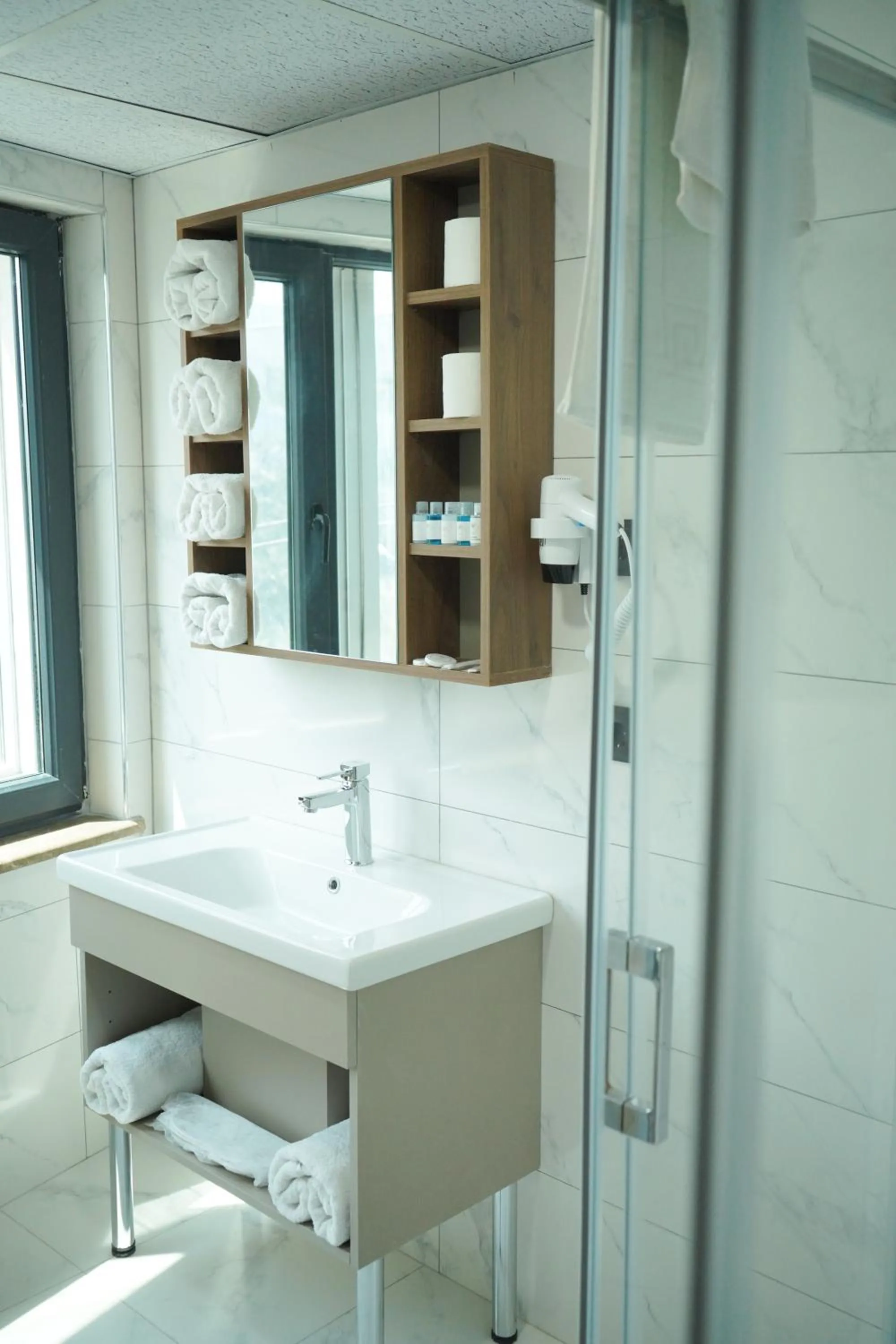 Bathroom in Lioncity Hotel