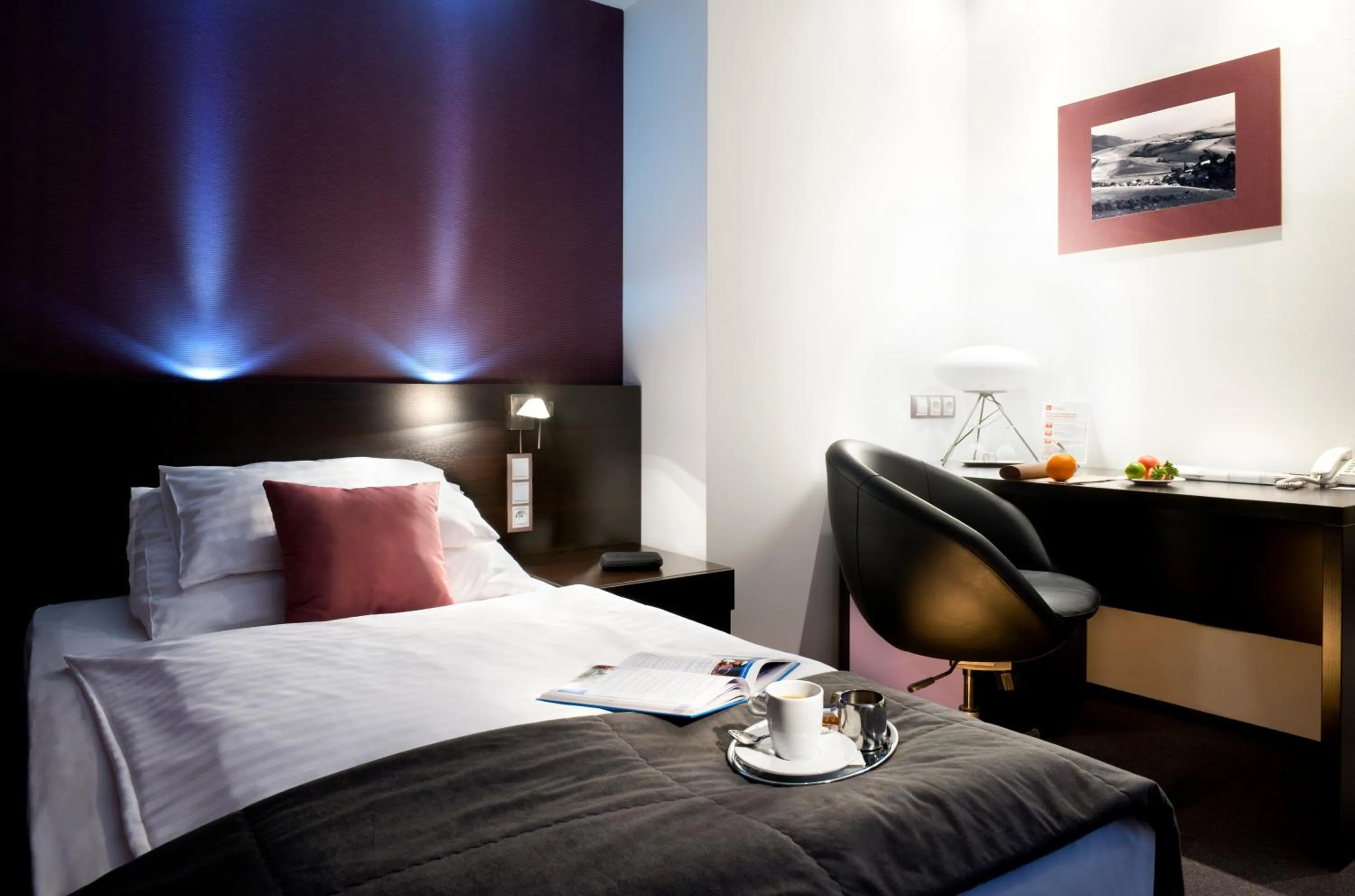 Bedroom, Bed in Hotel Turiec