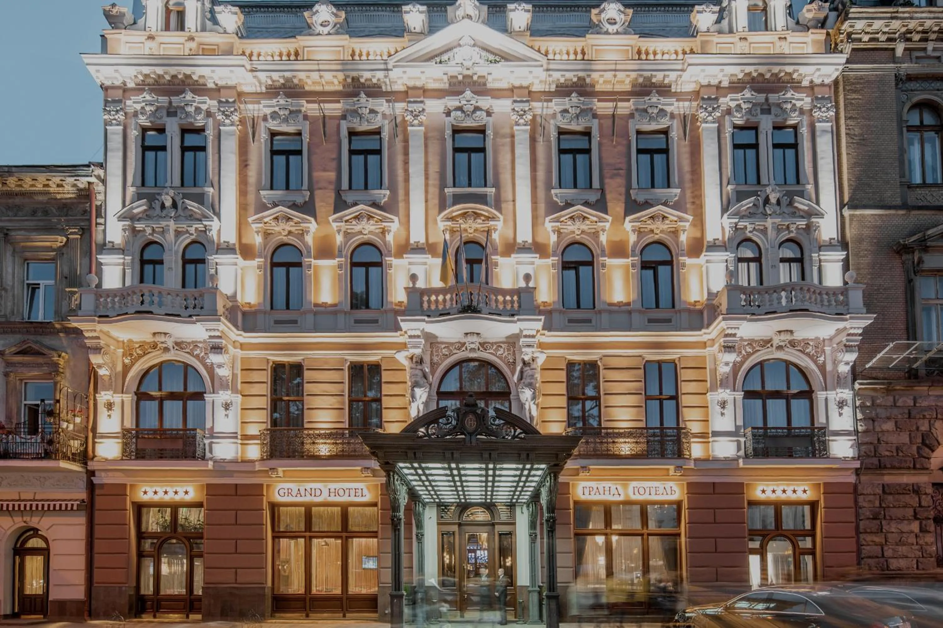 Property building in Grand Hotel Lviv Casino & Spa