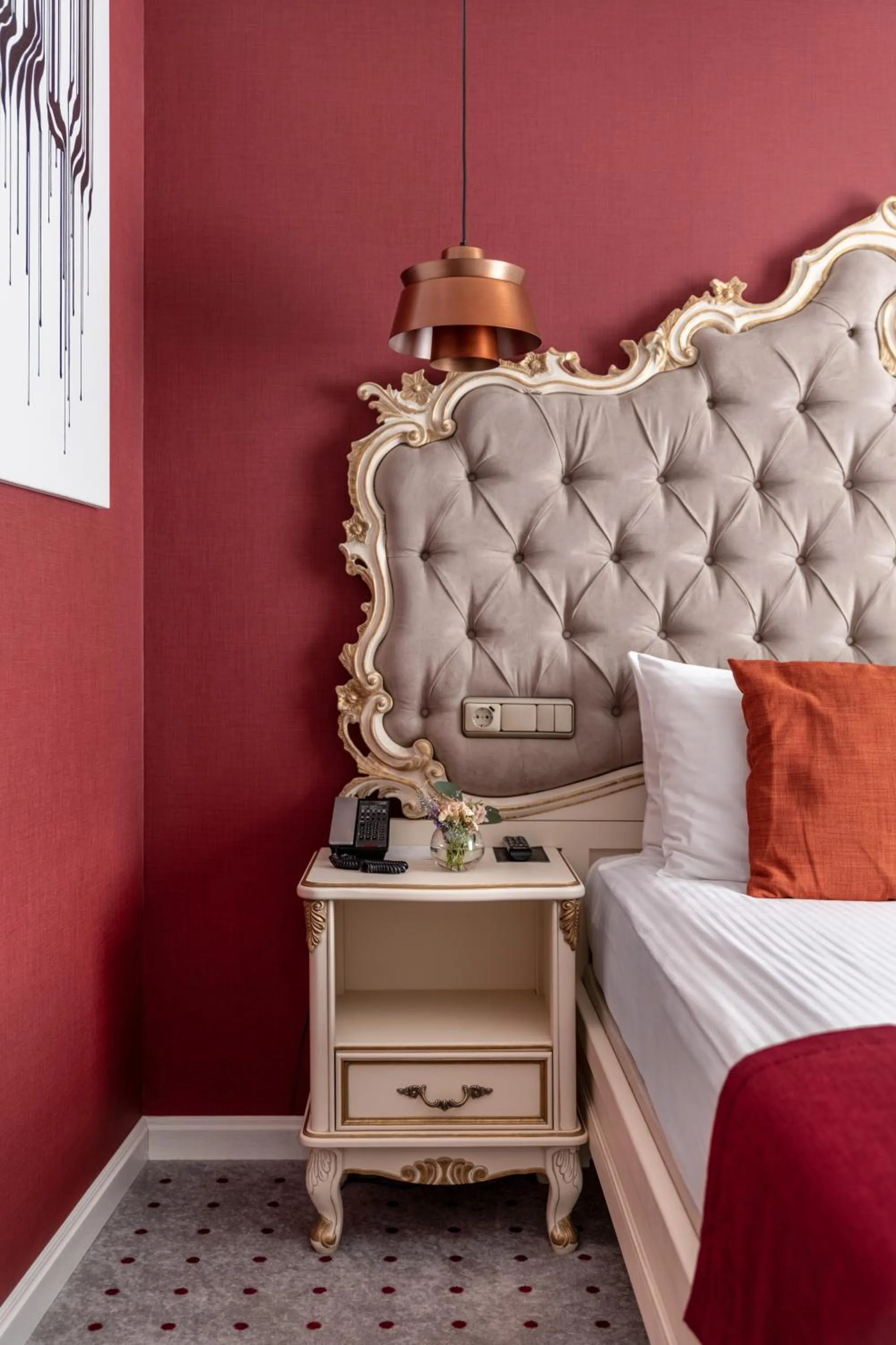 Bed in Grand Hotel Lviv Casino & Spa