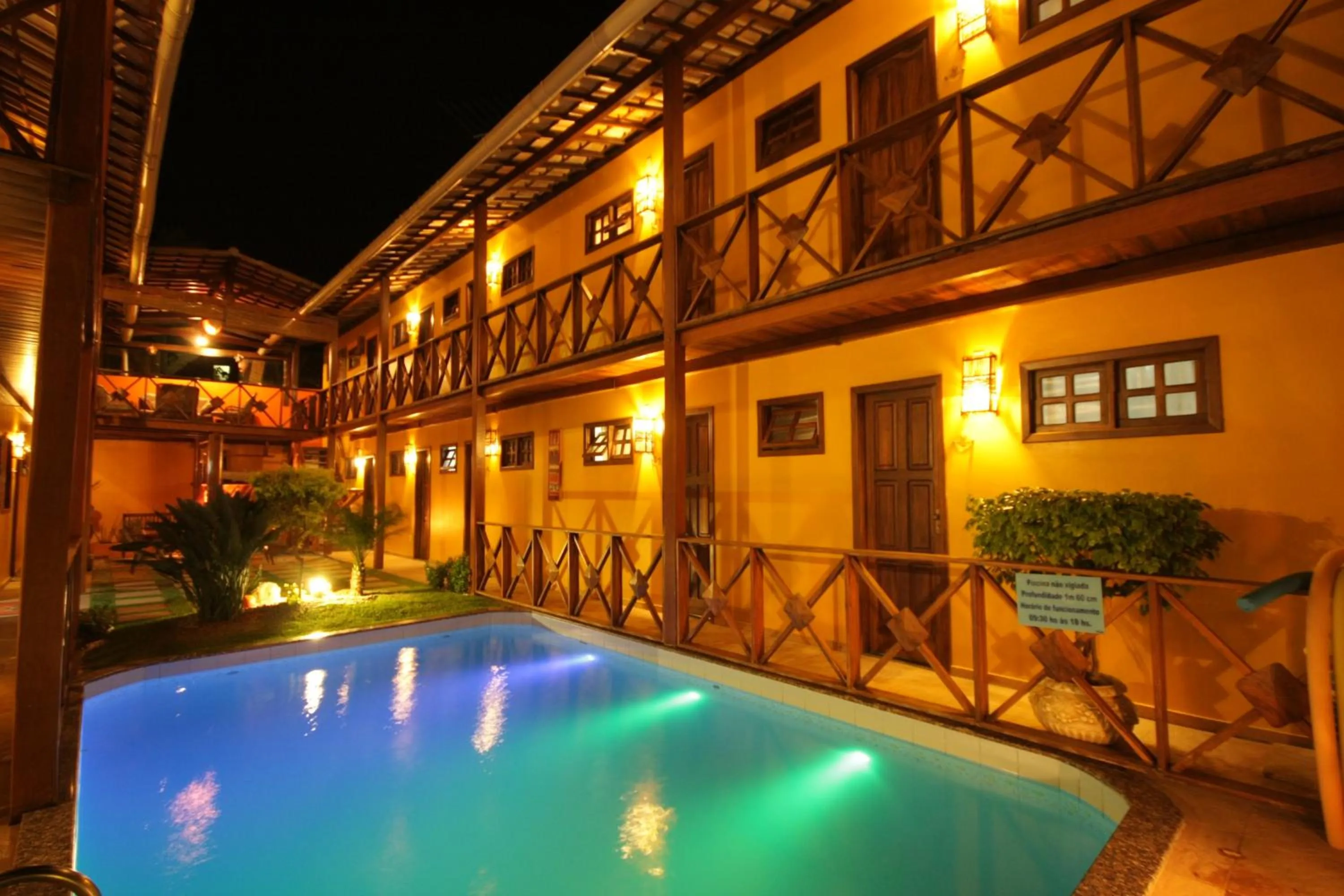 Swimming pool in Pousada Pérola Do Morro