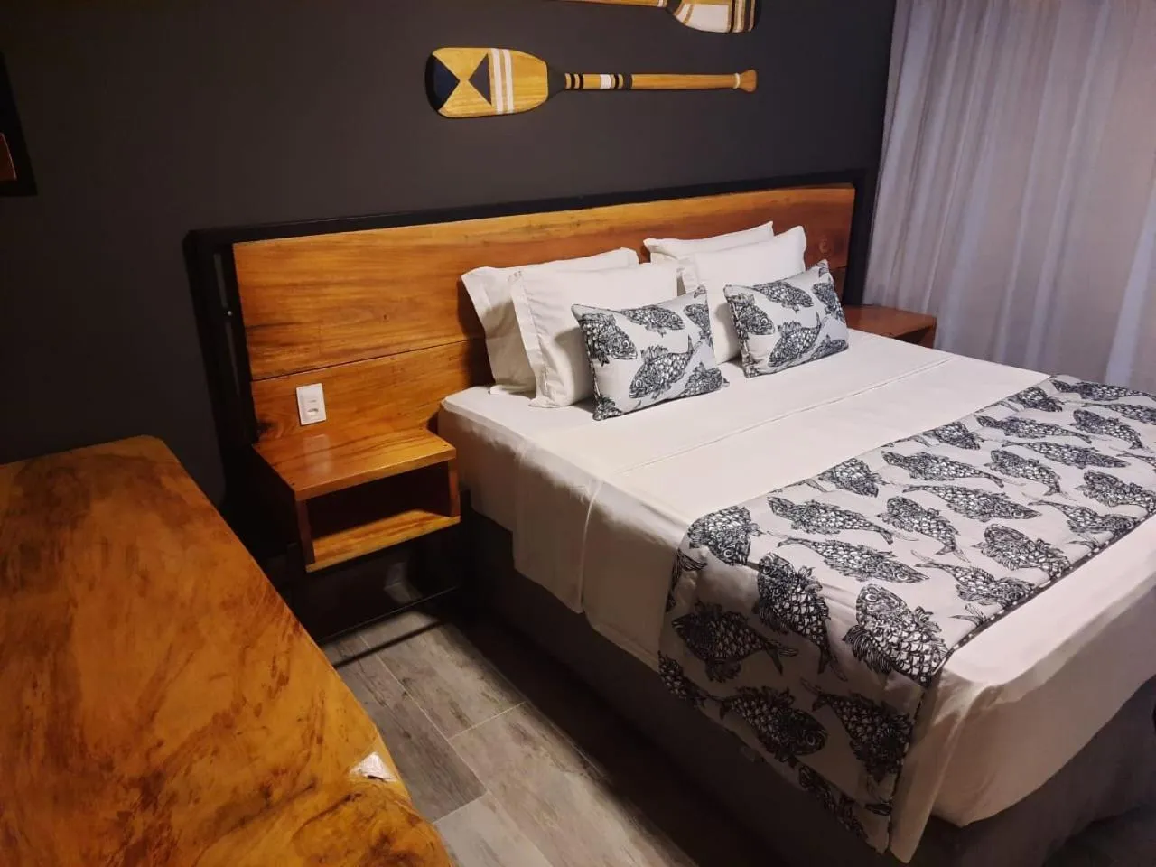 Bed in Pousada Pérola Do Morro