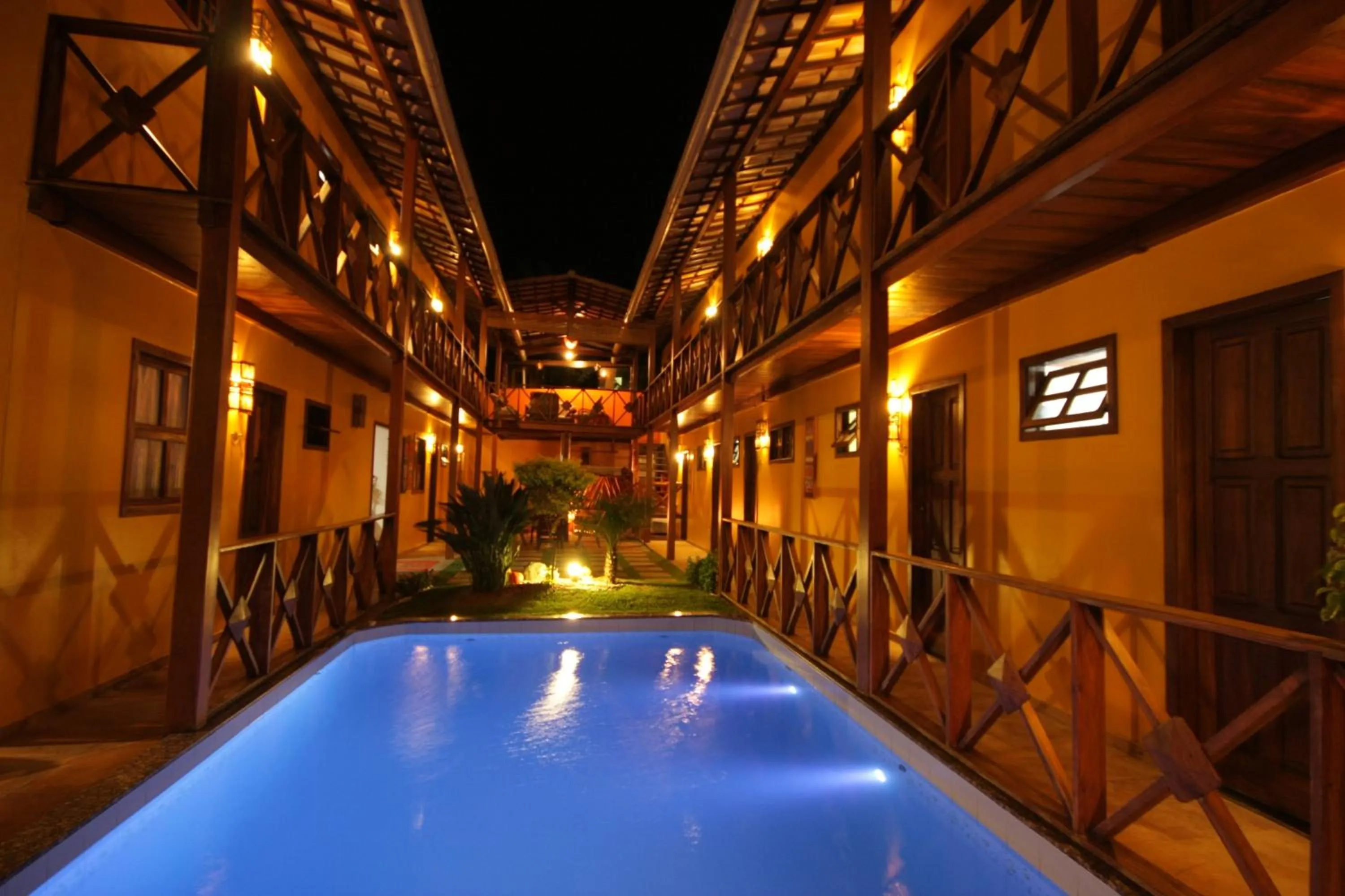 Swimming pool in Pousada Pérola Do Morro