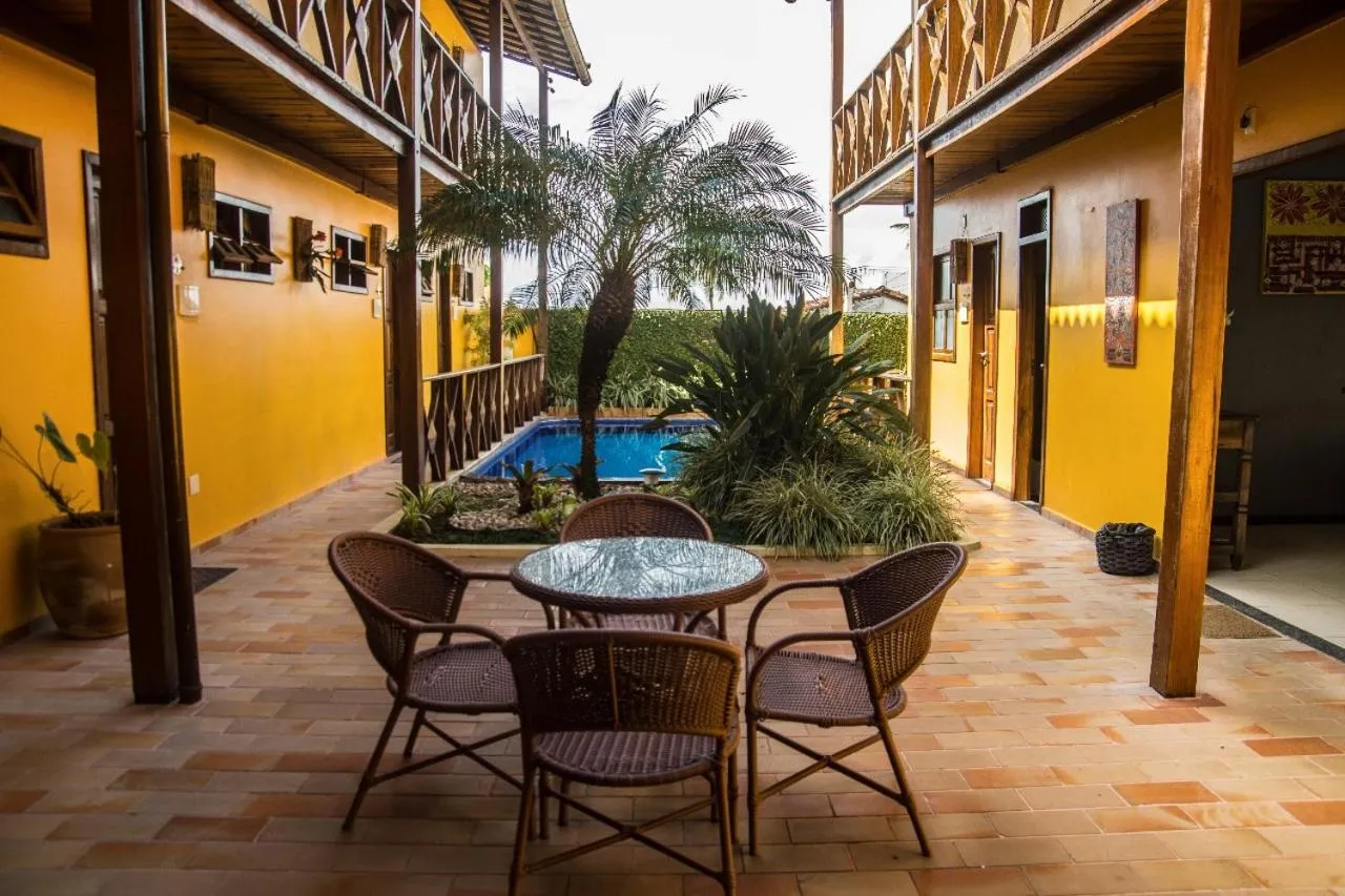 Patio in Pousada Pérola Do Morro