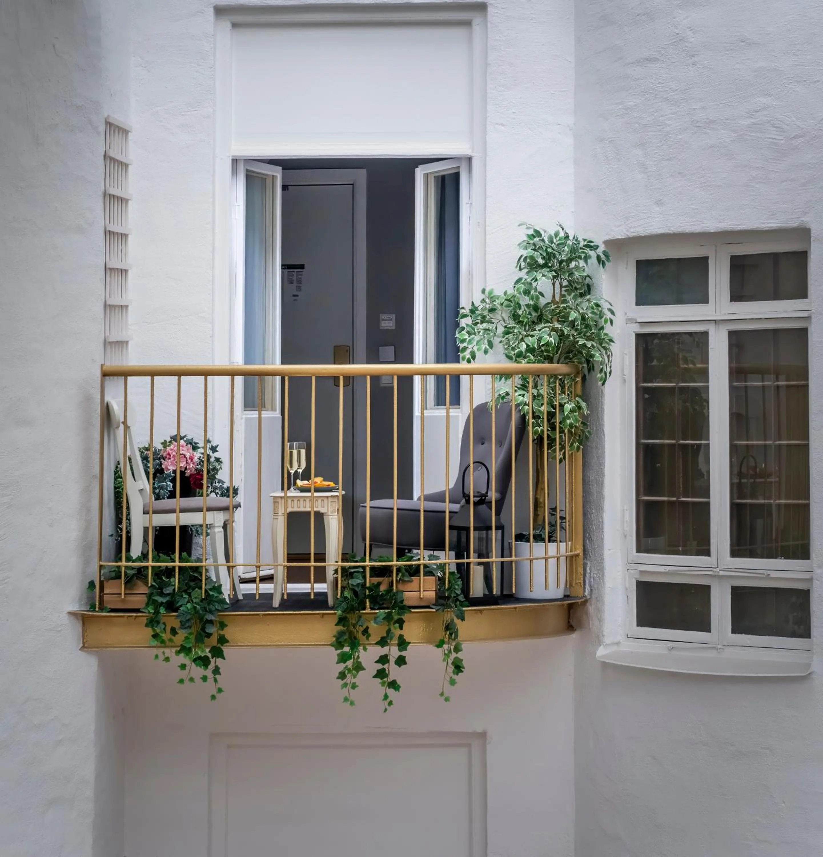 Balcony/Terrace in Best Western Hotel Bentleys