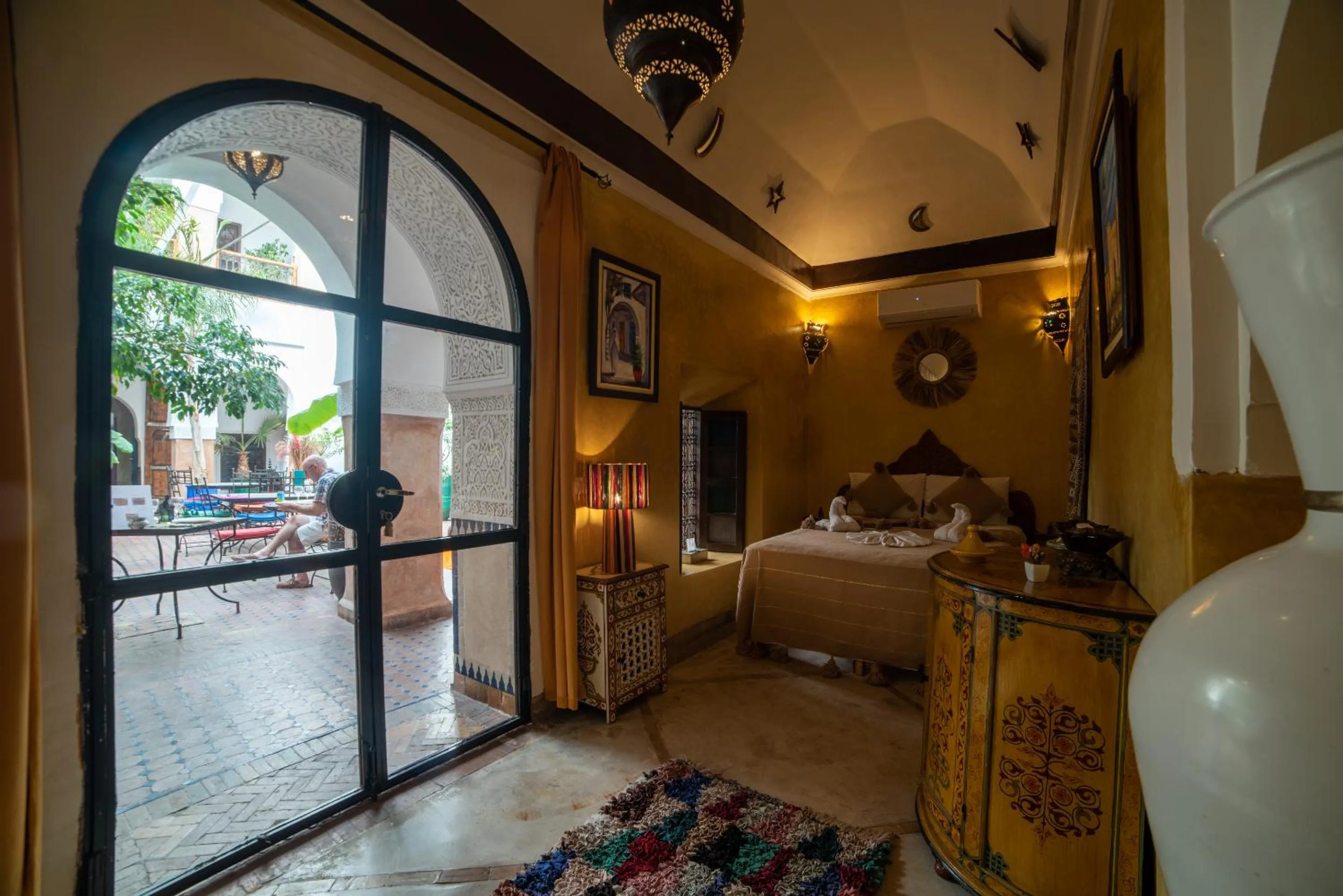 Bedroom, Bed in Riad Le Jardin de Lea, Suites & Spa