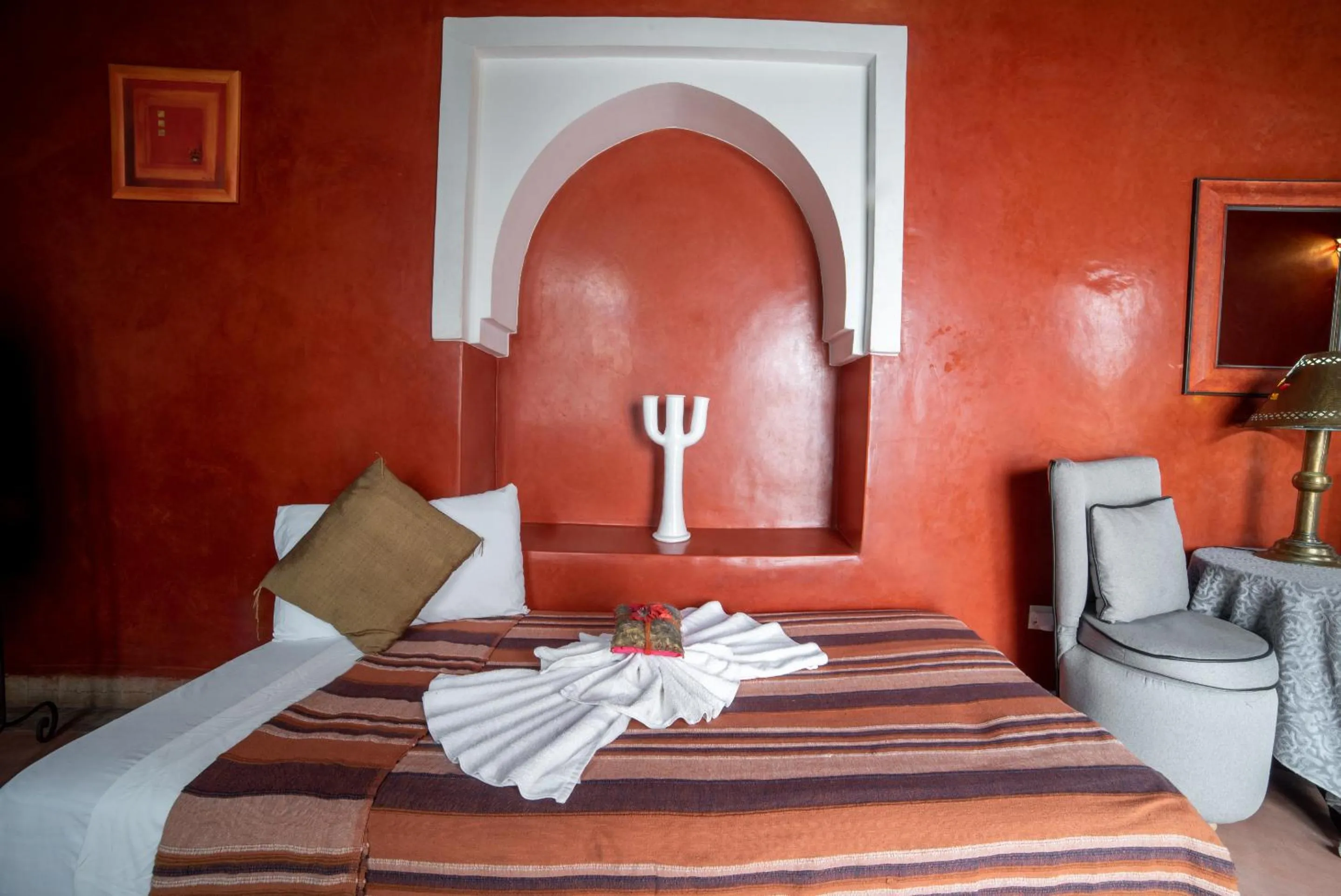 Bedroom, Bed in Riad Le Jardin de Lea, Suites & Spa