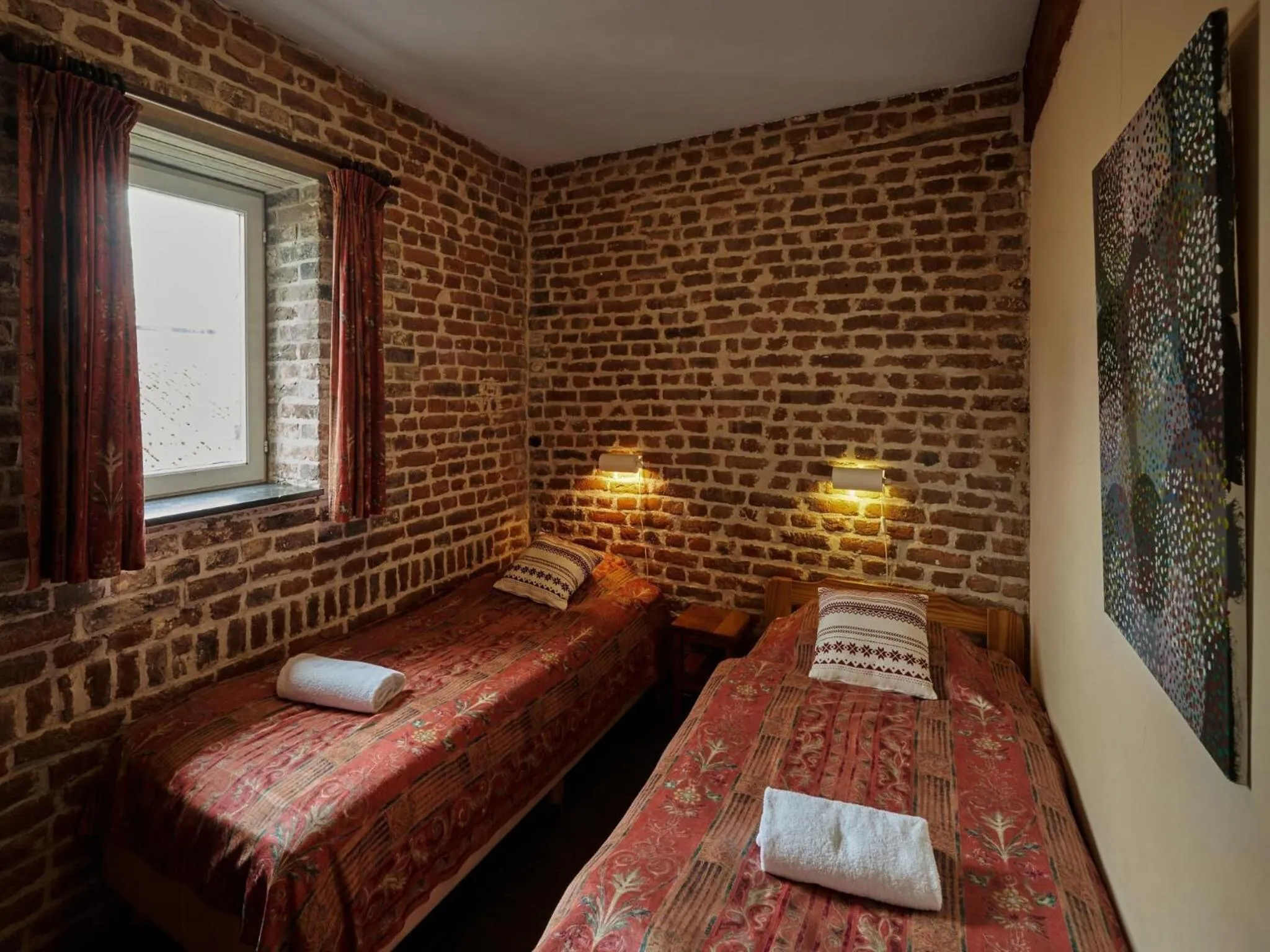 Bedroom, Bed in Spacious Apartment near Town Center in Mesch