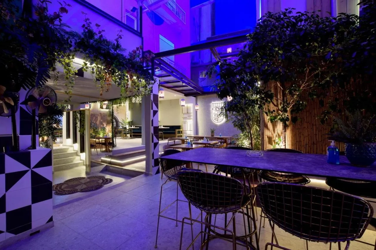 Patio in John's Hotel