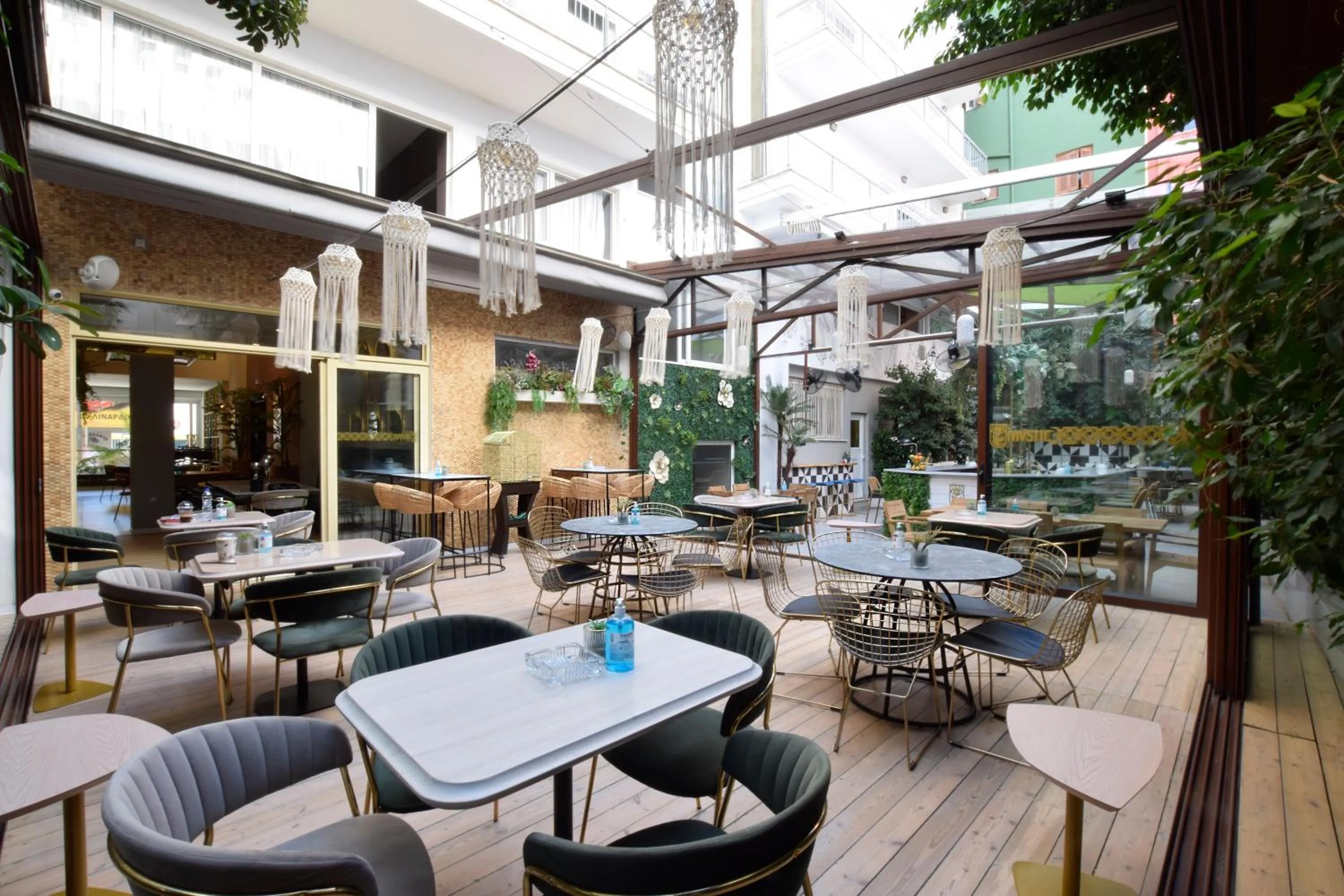 Patio in John's Hotel