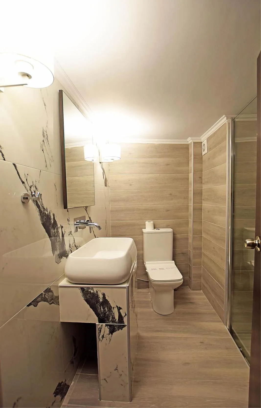 Bathroom in John's Hotel