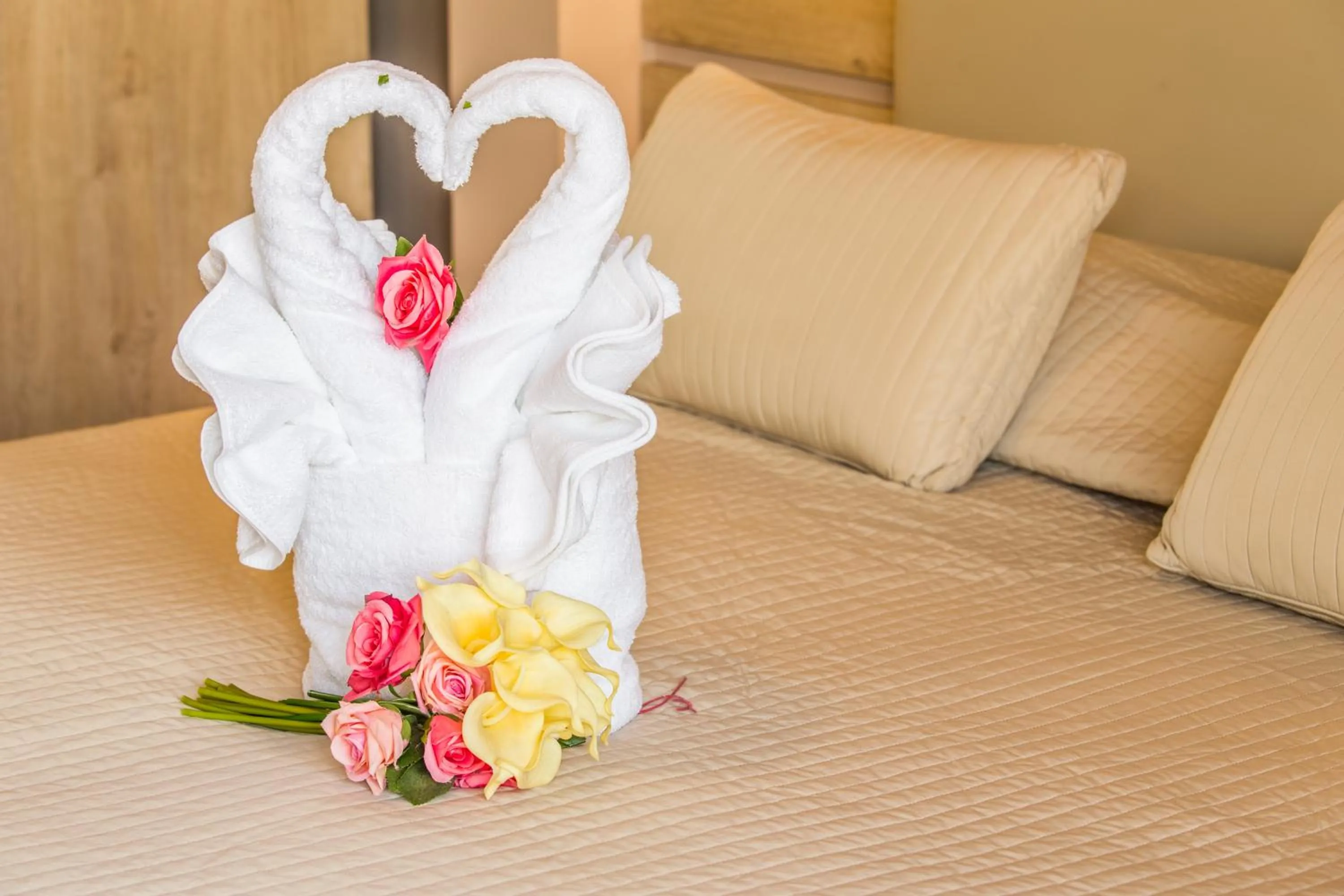 Decorative detail, Bed in John's Hotel