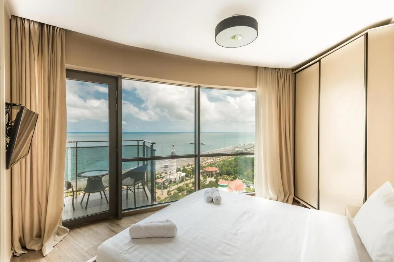 Bedroom, Bed in Orbi Sea Towers Hotel Official