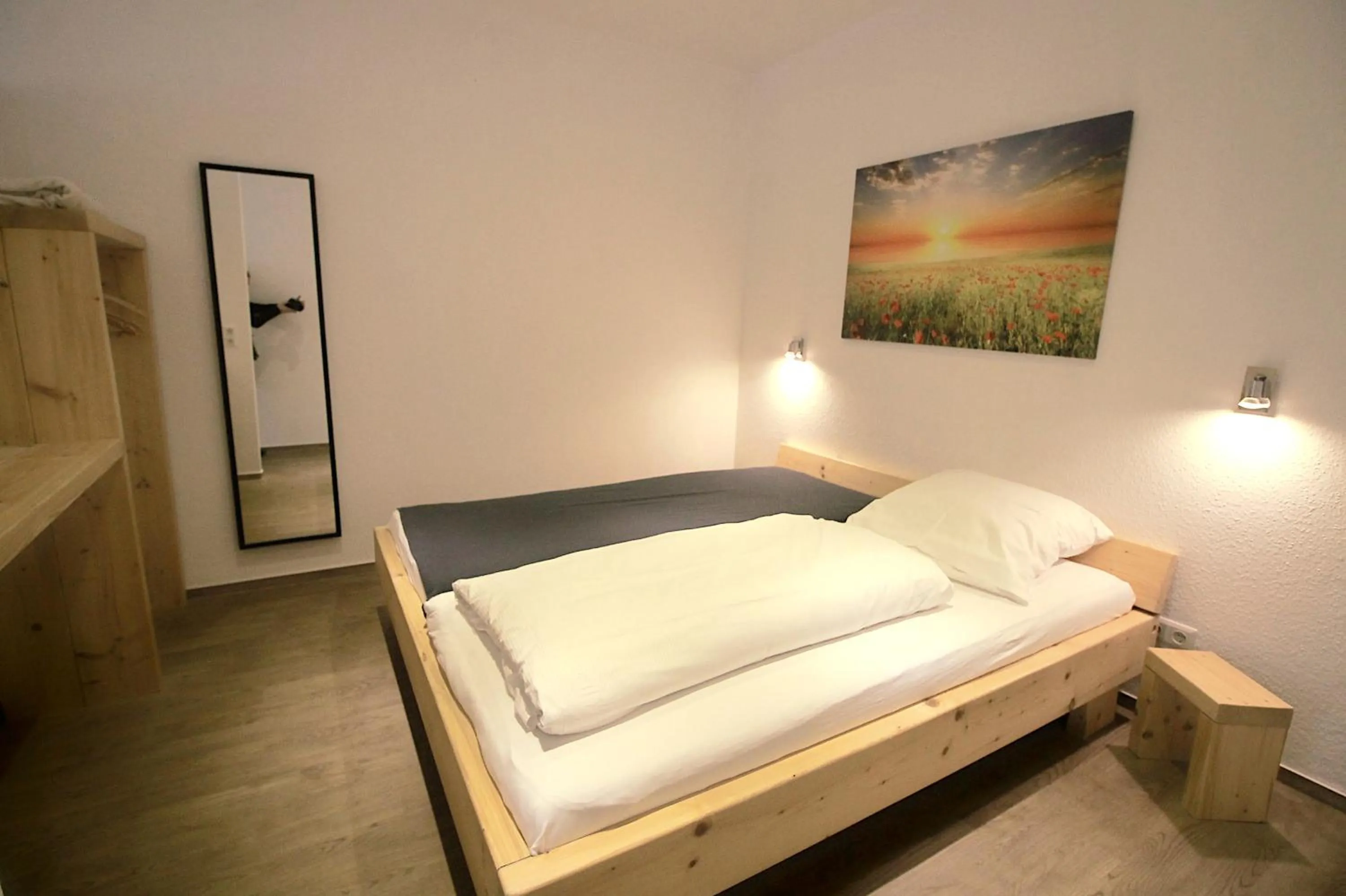 Bed in Hotel Zur Linde