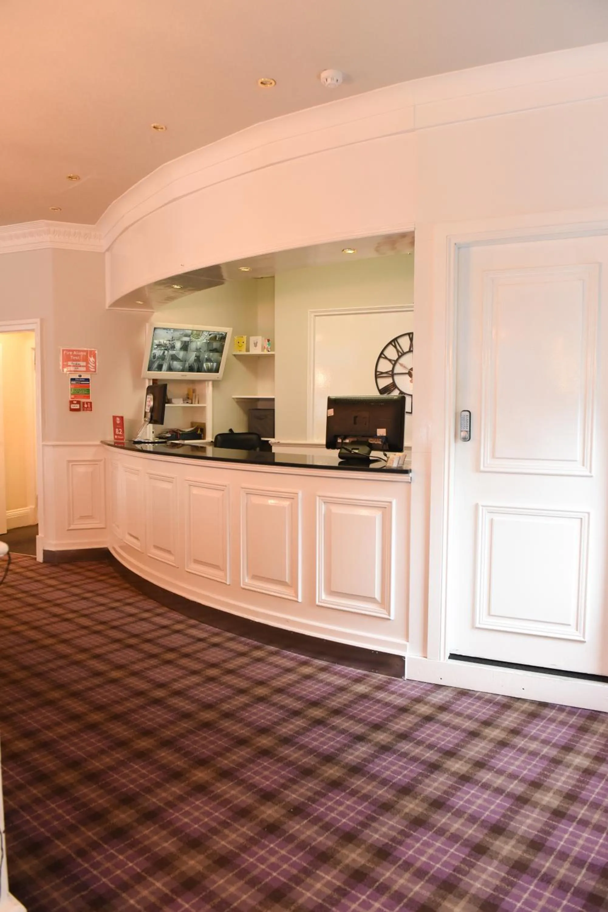 Lobby or reception in Sandyford Hotel