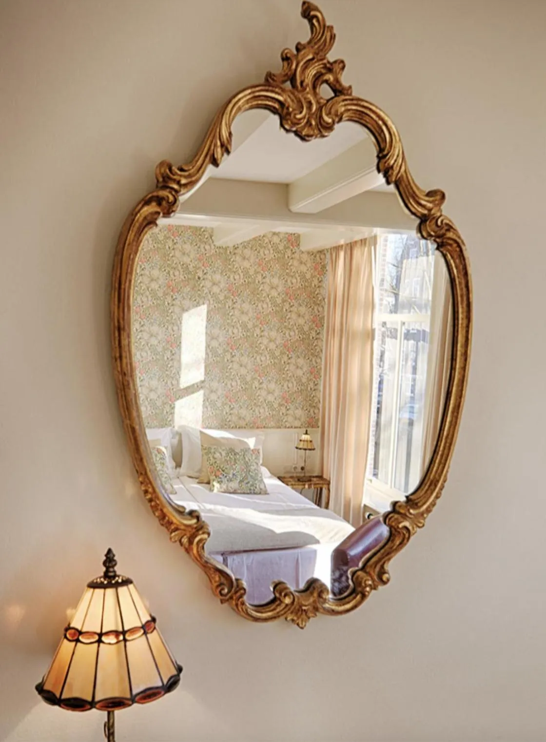 Decorative detail, Bed in 't Hotel