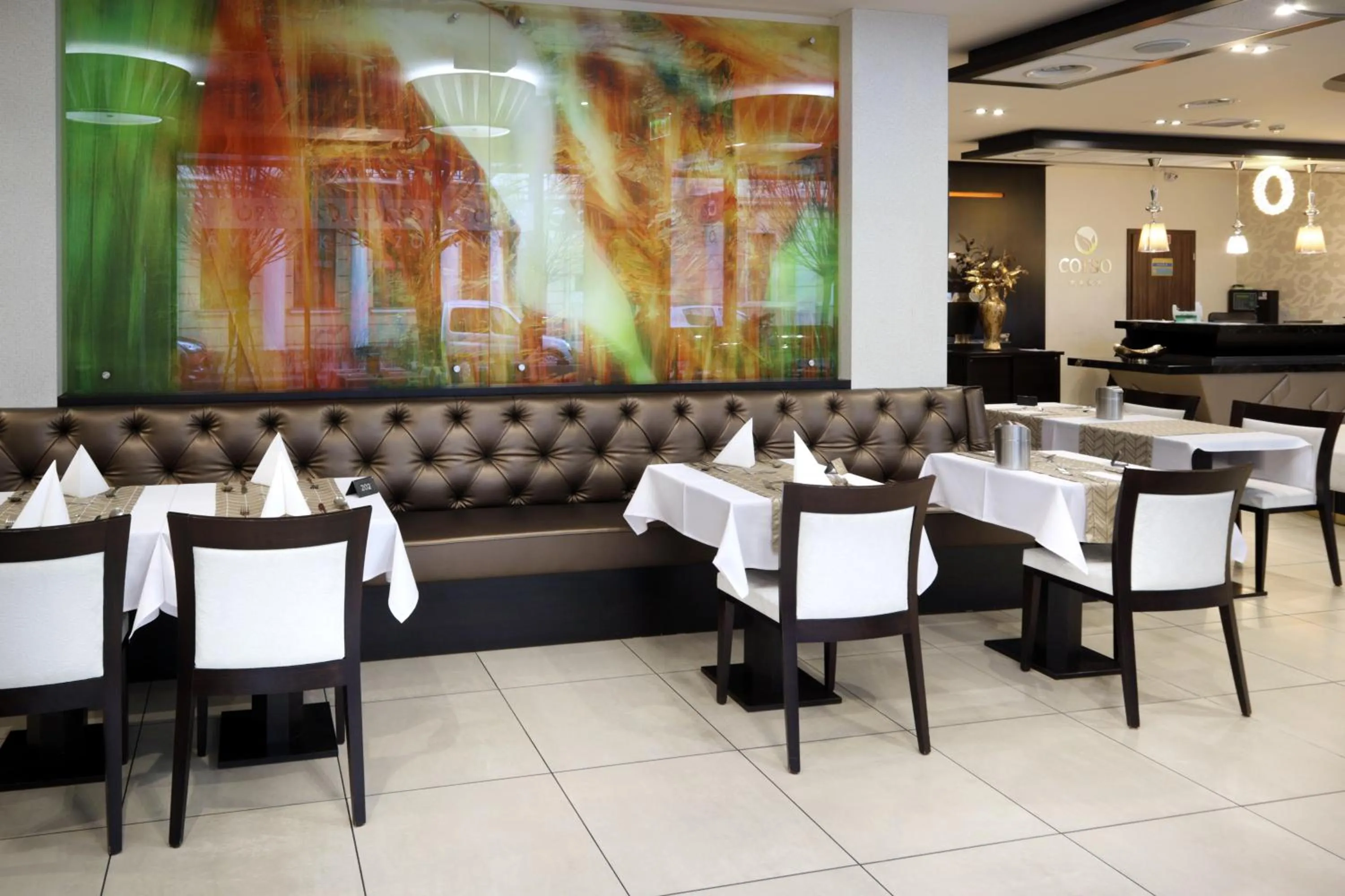 Restaurant/places to eat in Corso Boutique Hotel