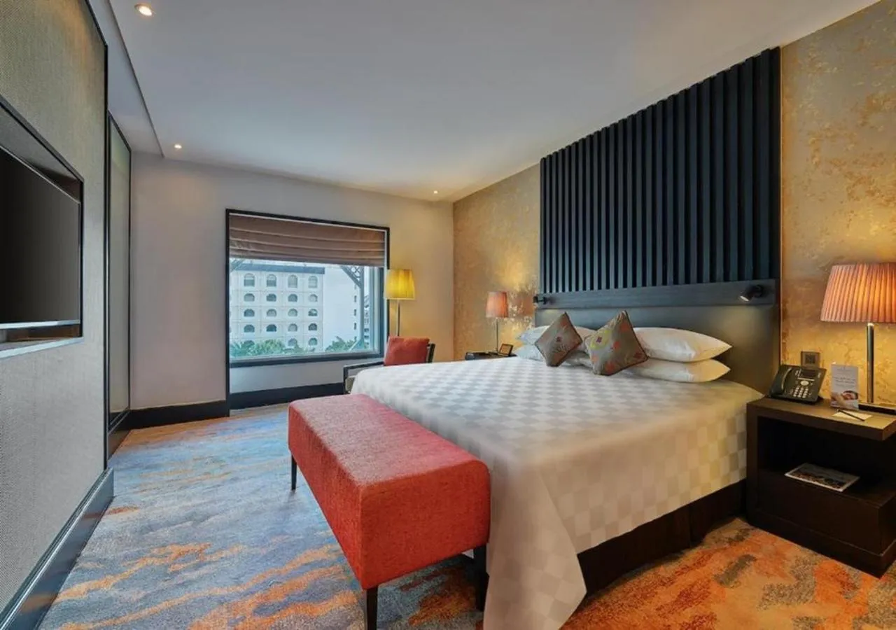 Bed in Sama Sama Hotel KLIA