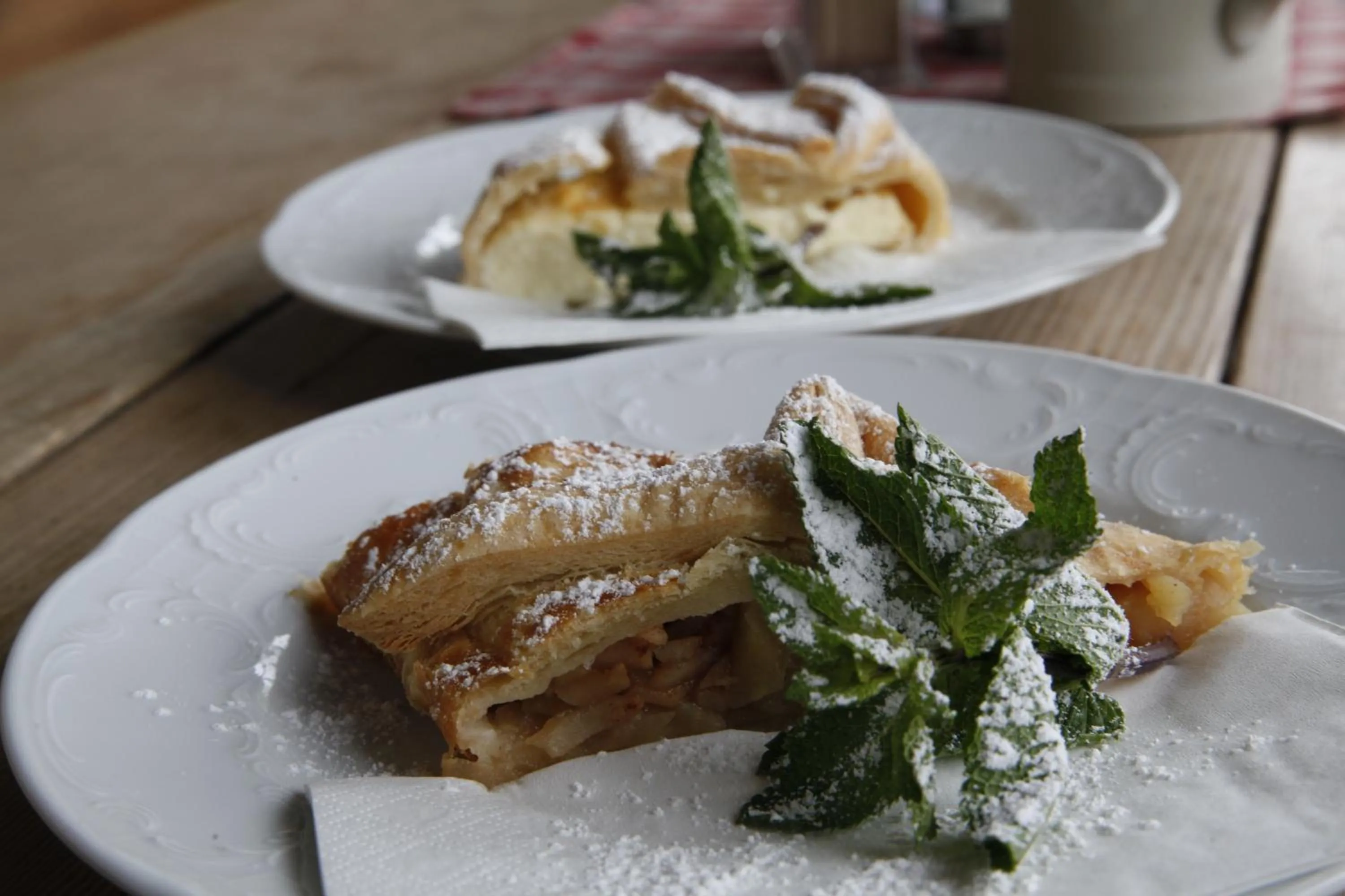 Food close-up in Stadtalm Naturfreundehaus