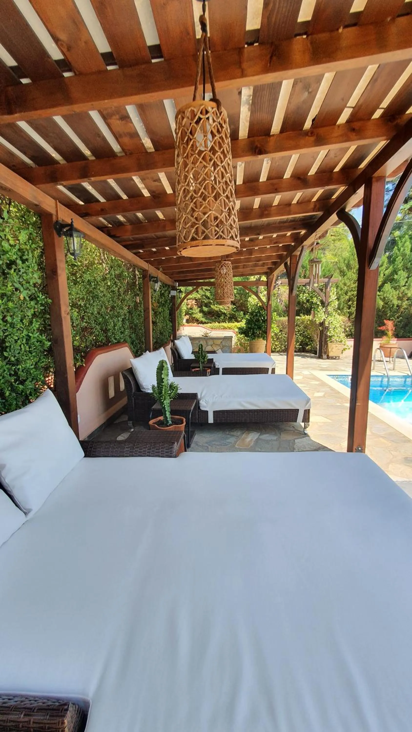 Swimming pool in Agrili Apartments & Rooms