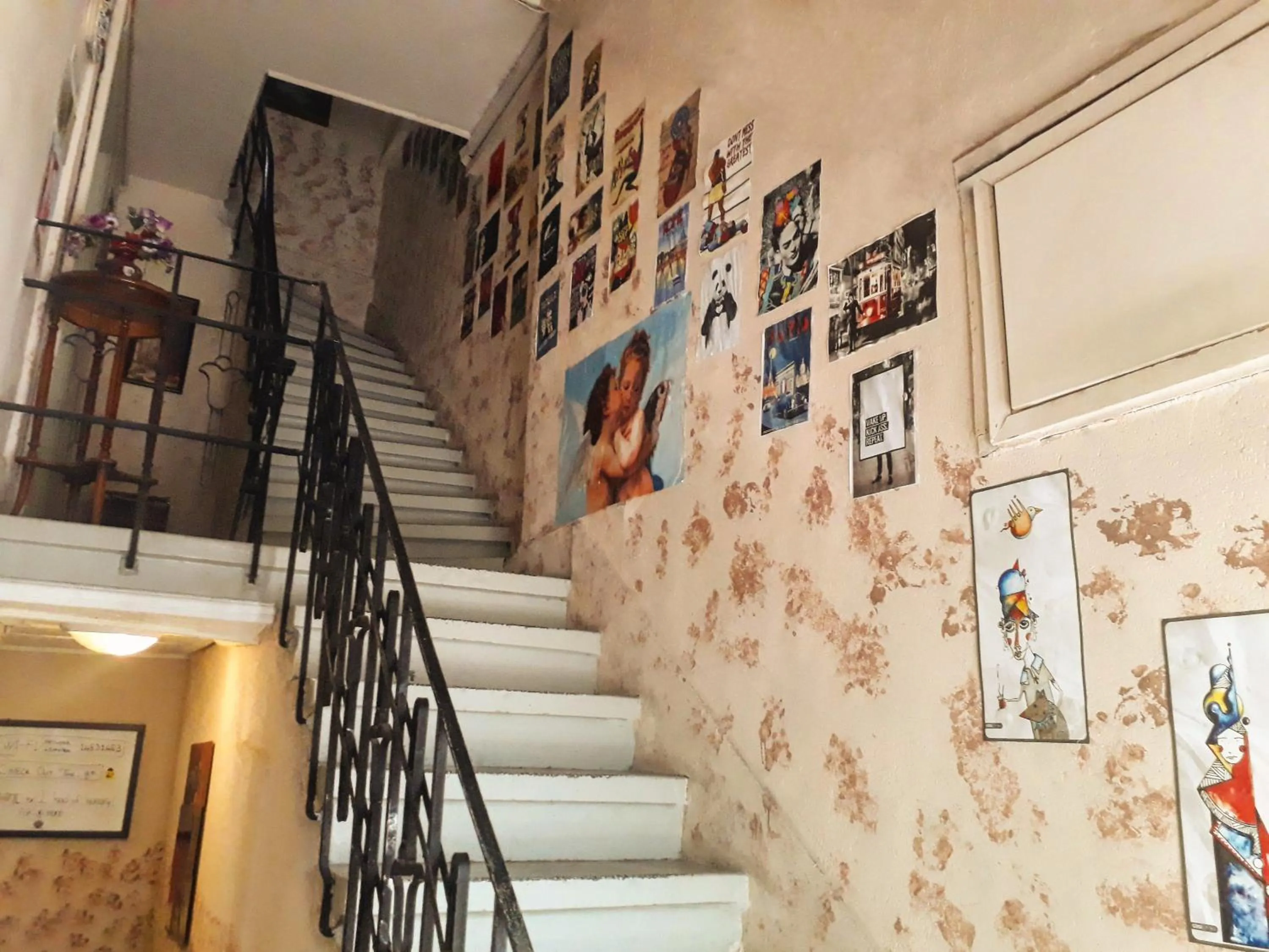 Floor plan in Levanten Hostel