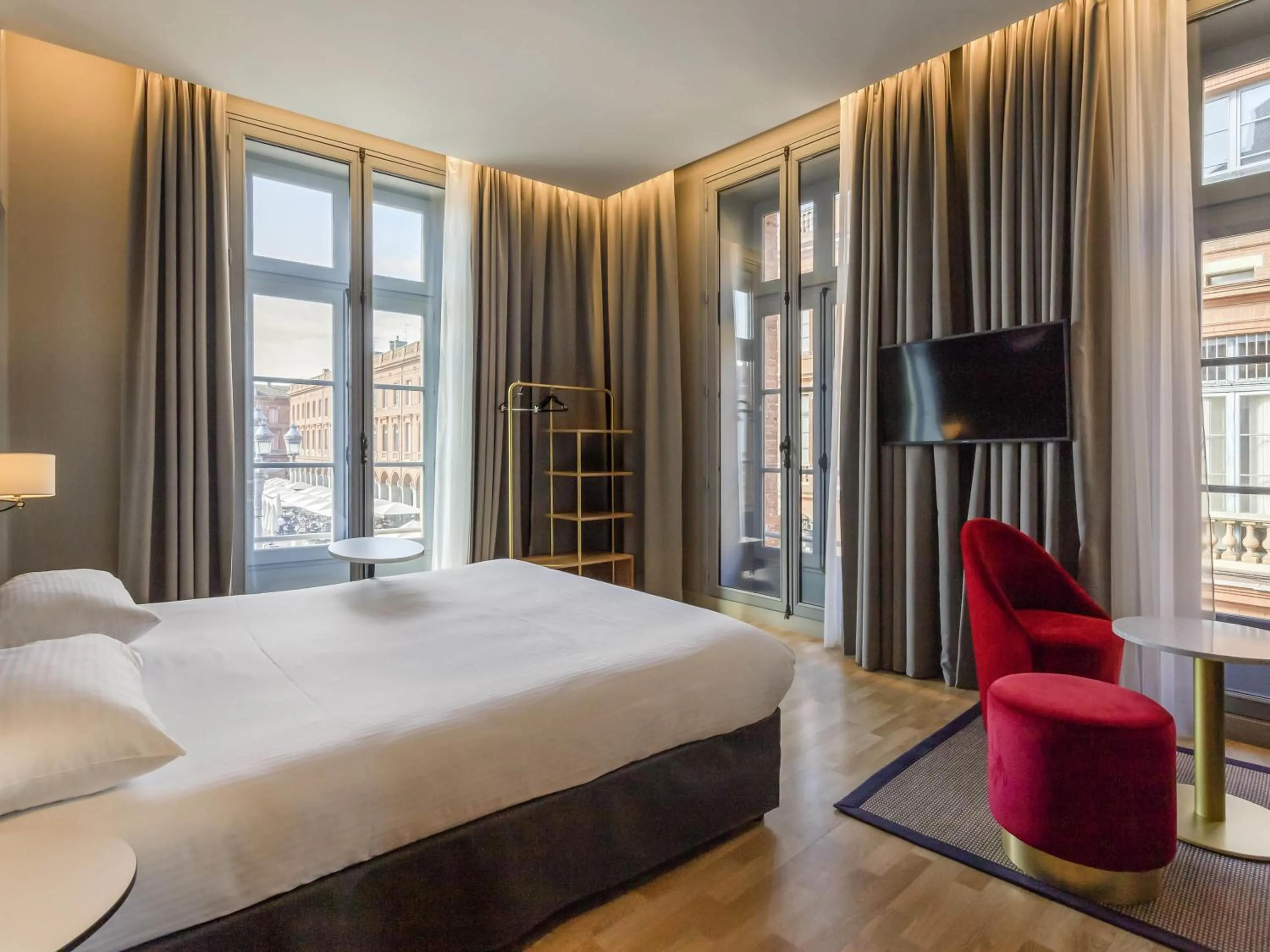 Bedroom, Bed in Ibis Styles Toulouse Capitole