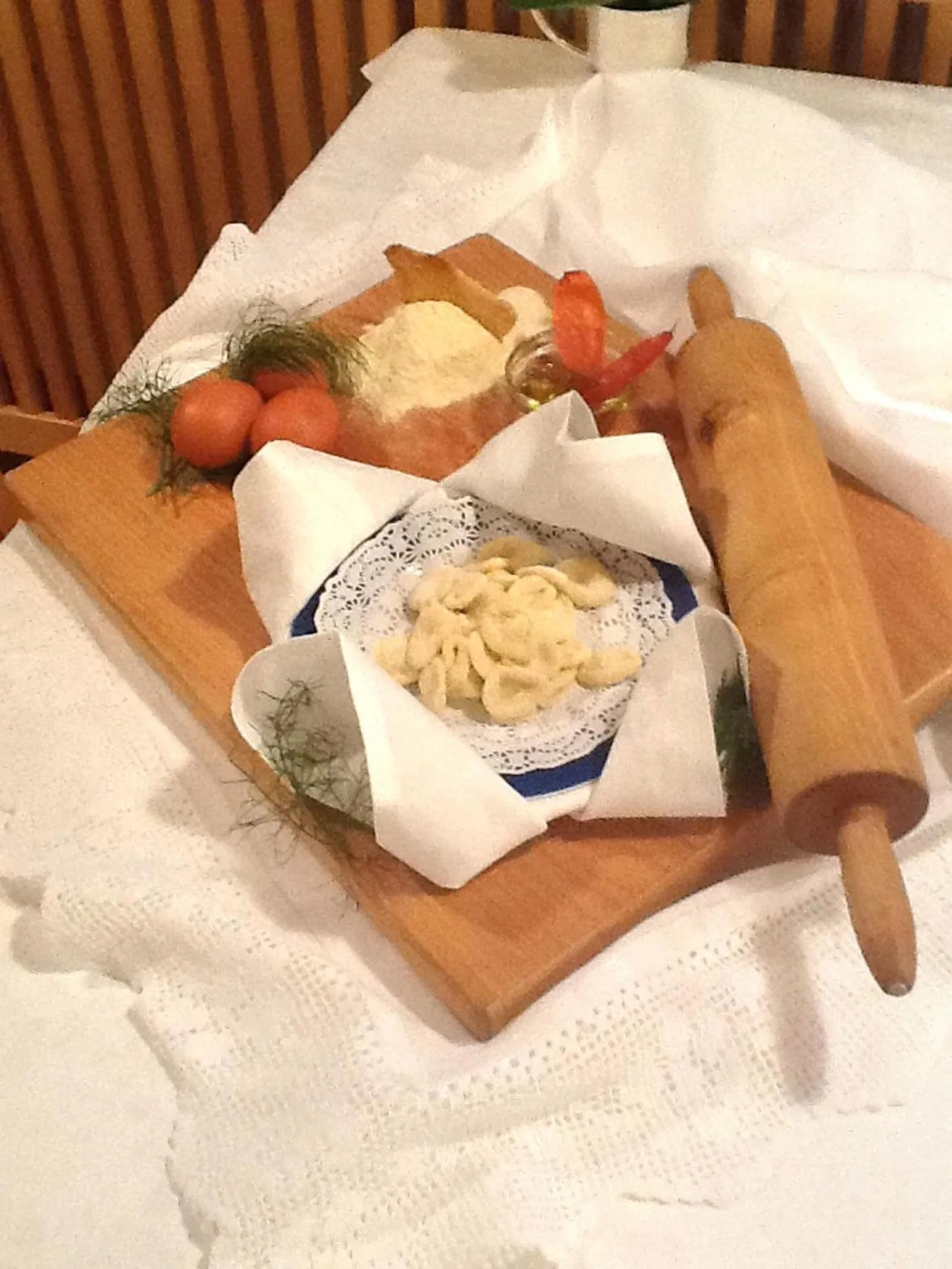Food close-up in Hotel Meisules