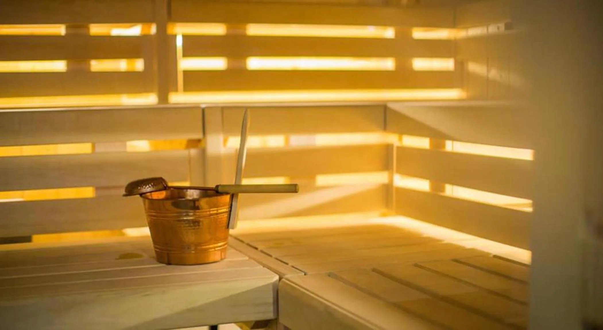 Sauna in Hotel Meisules