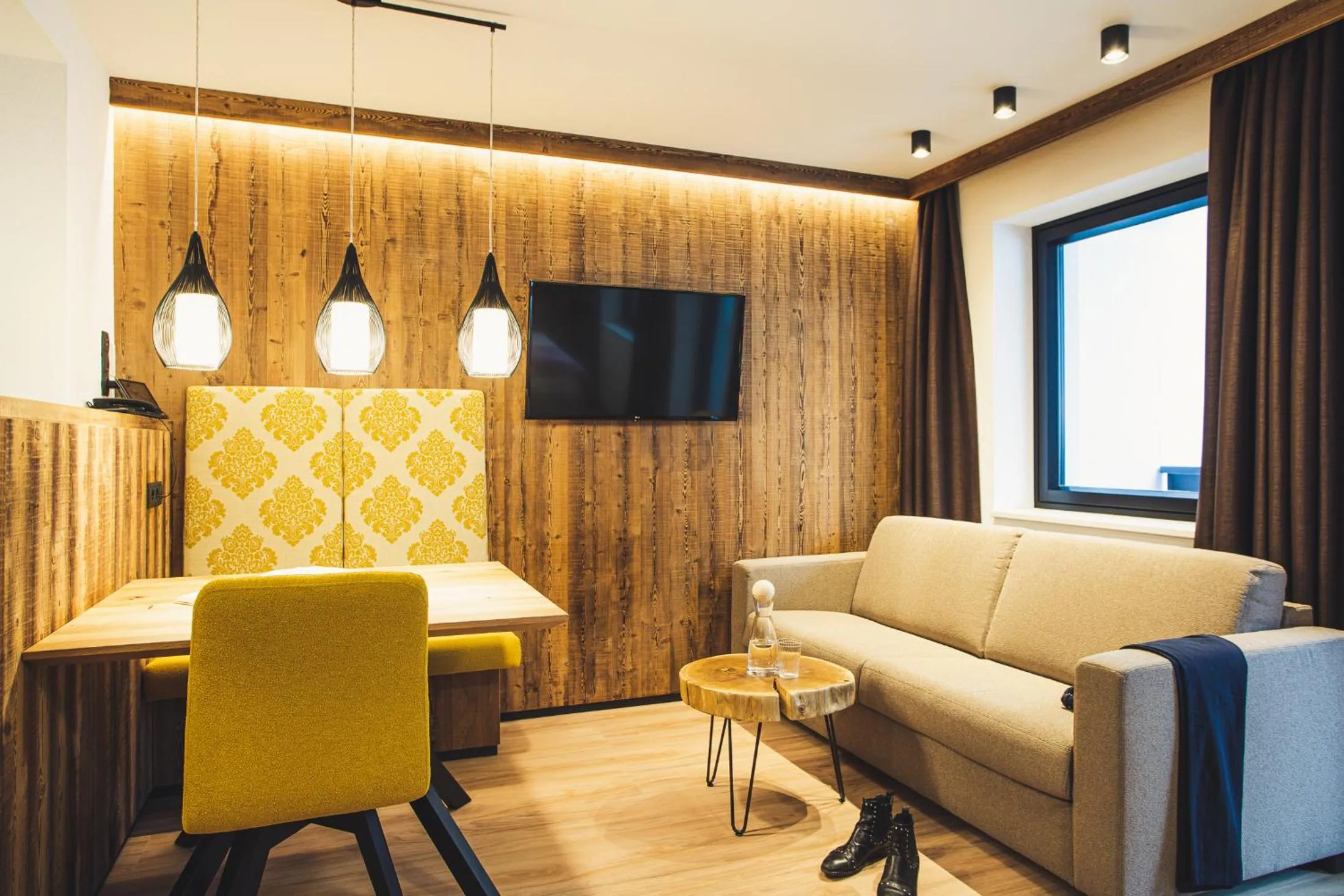 Seating area in Austria Aparthotel