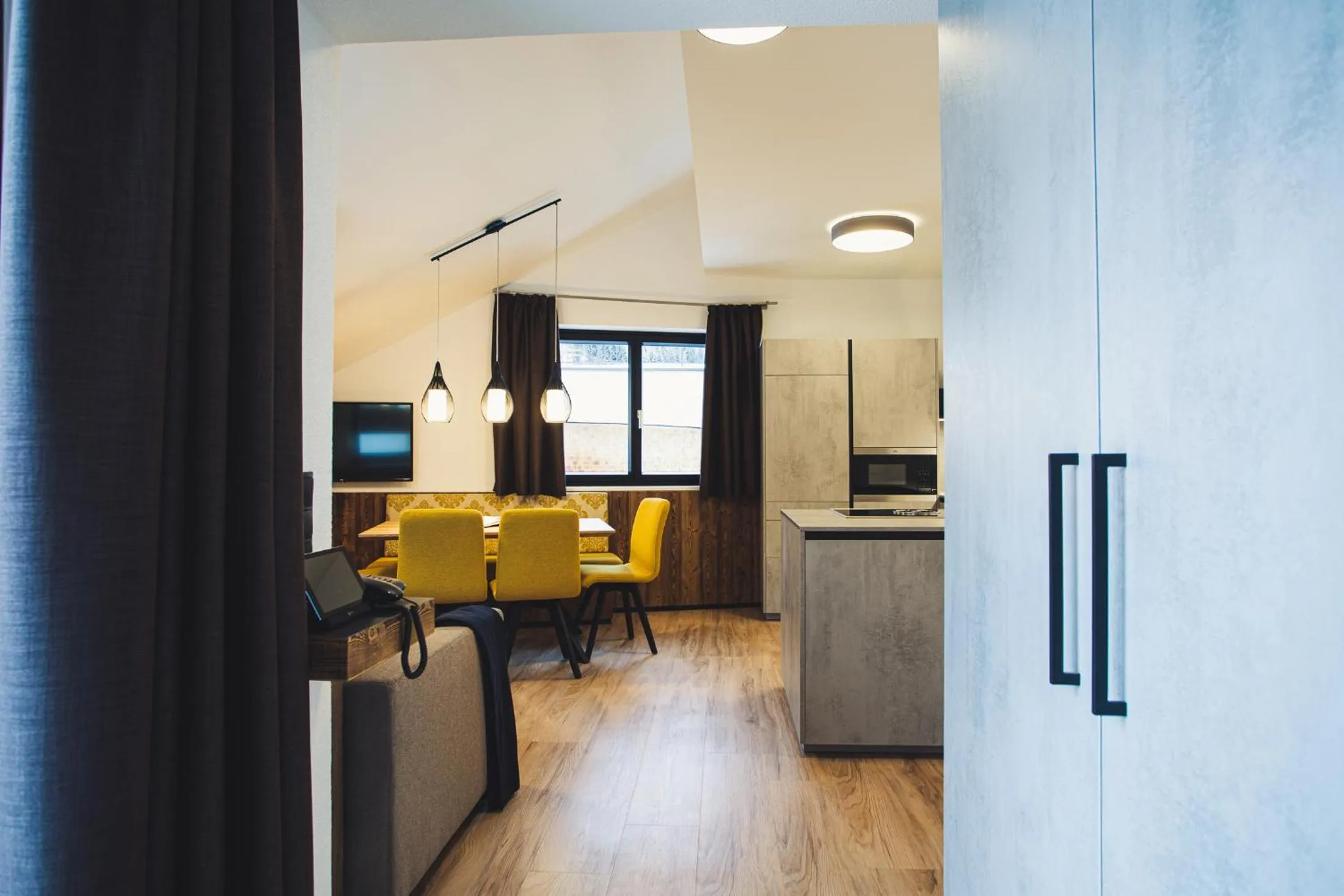 Dining area in Austria Aparthotel