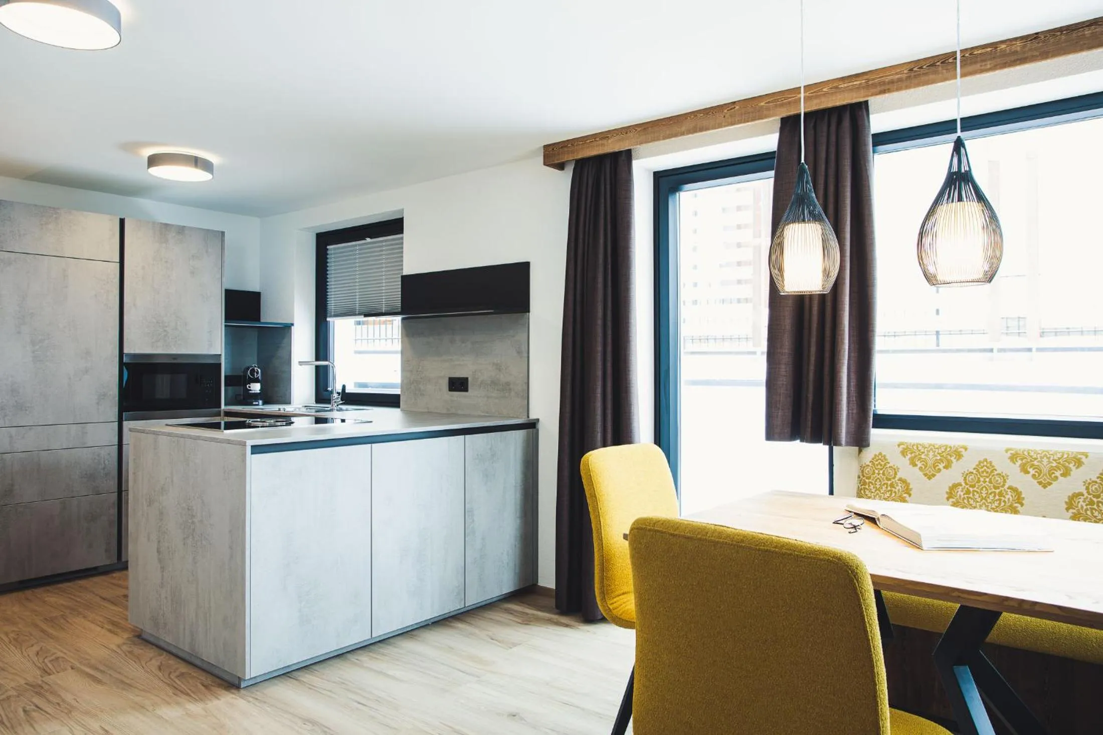 Dining area in Austria Aparthotel