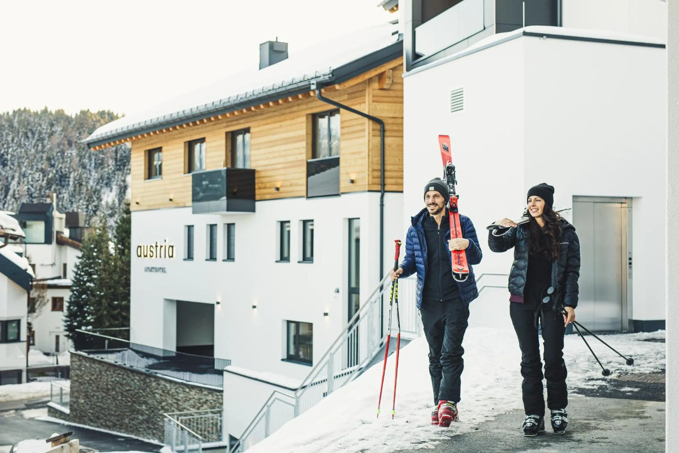 Facade/entrance in Austria Aparthotel