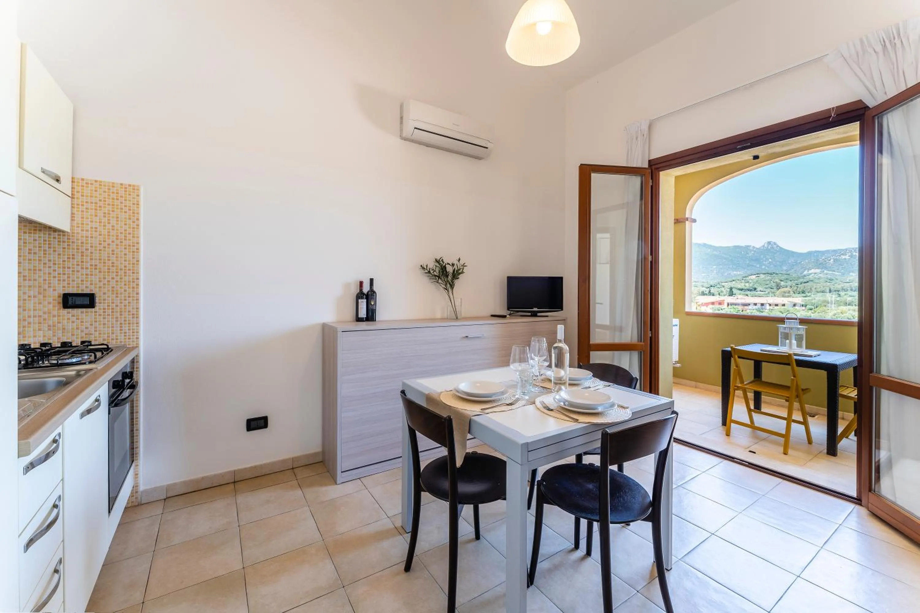 Kitchen or kitchenette in Residence Le Fontane