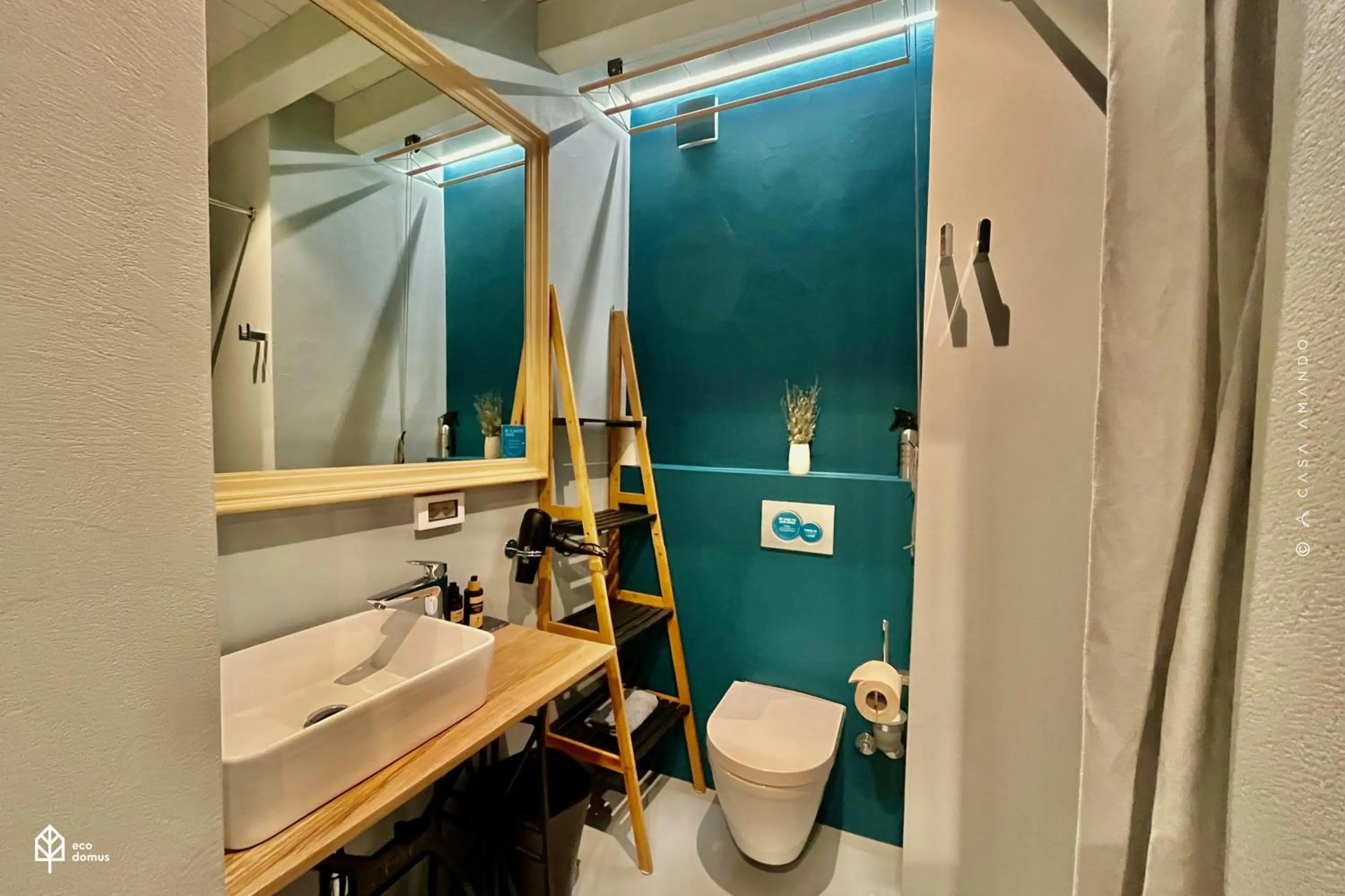 Bathroom in Casa Amando Eco Boutique House