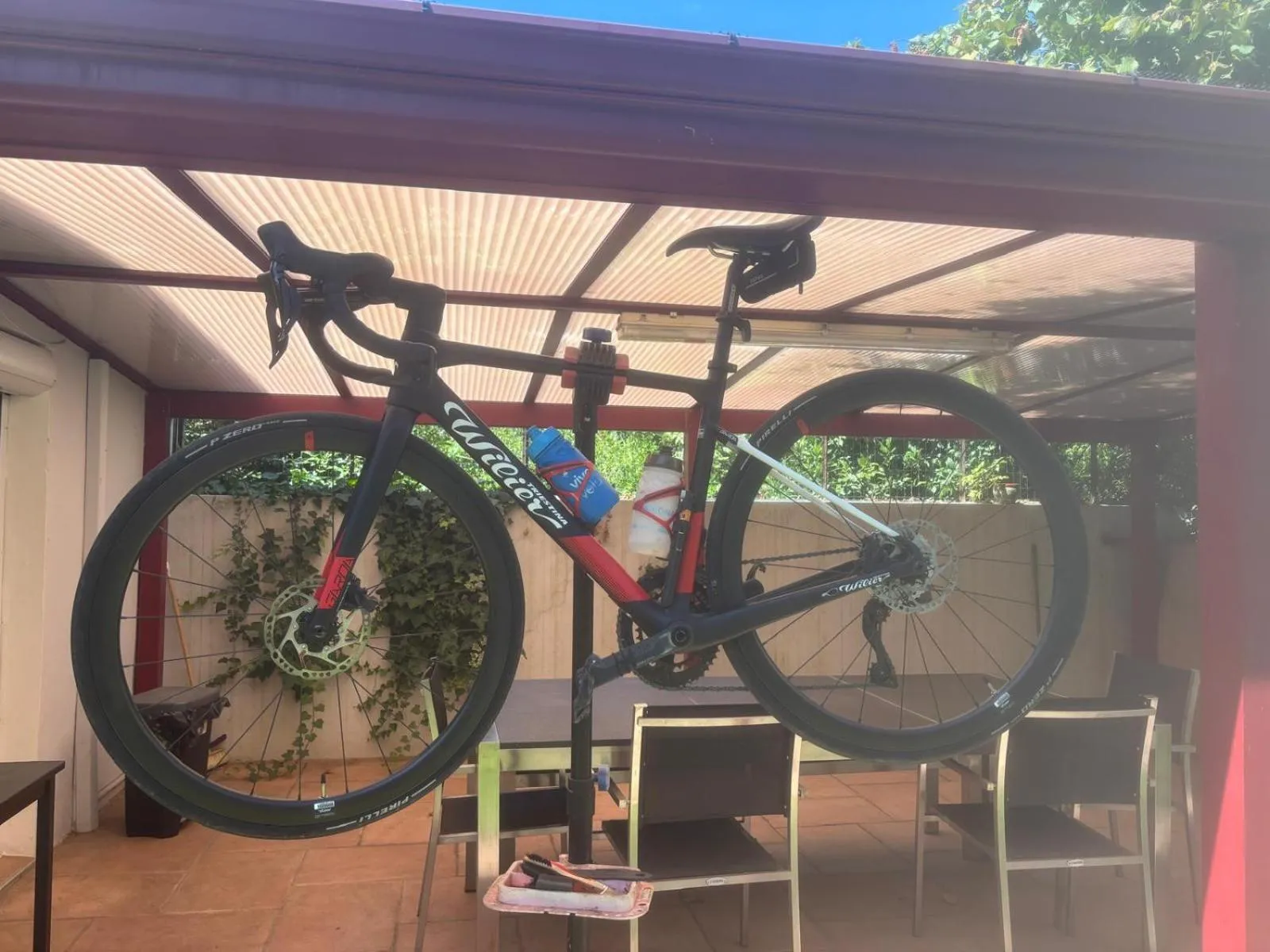 Cycling in Villa Seignemartin