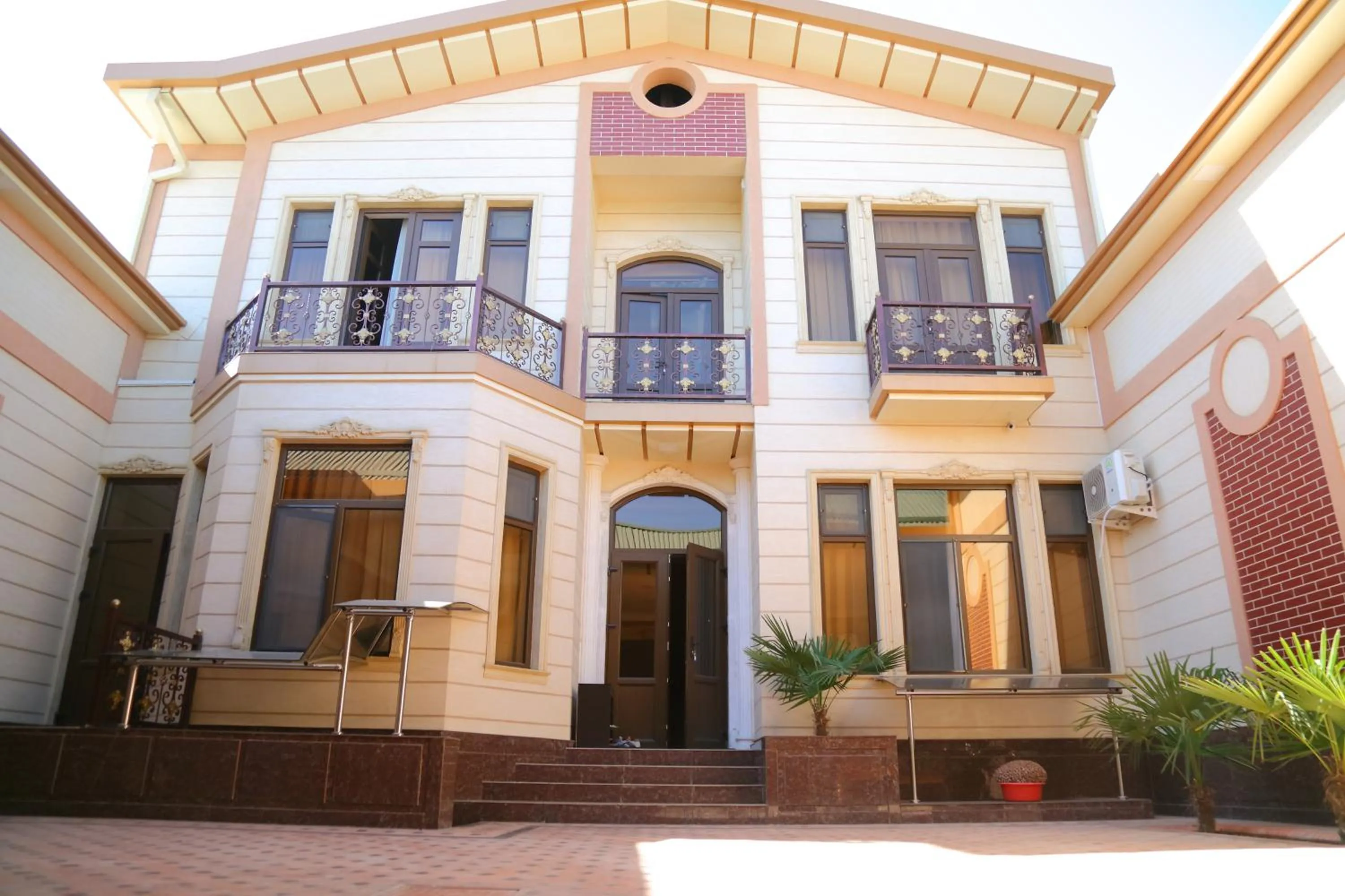 Property building in Muzaffar Hotel Samarkand