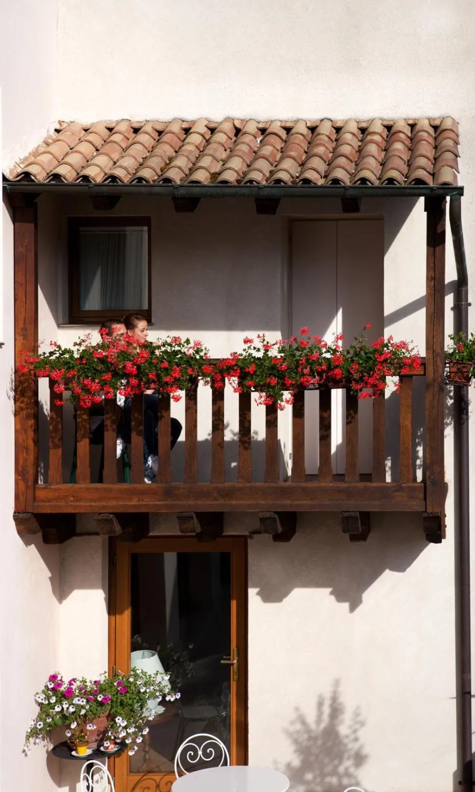Balcony/Terrace in Hotel Villaguarda Prosecco Area