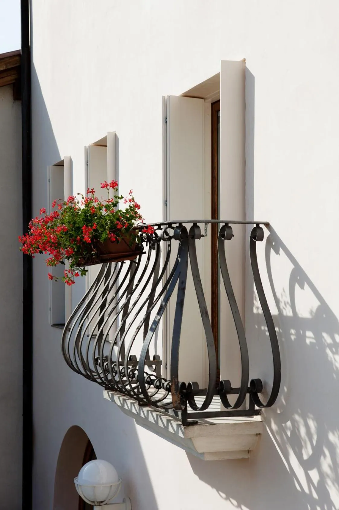 Balcony/Terrace in Hotel Villaguarda Prosecco Area